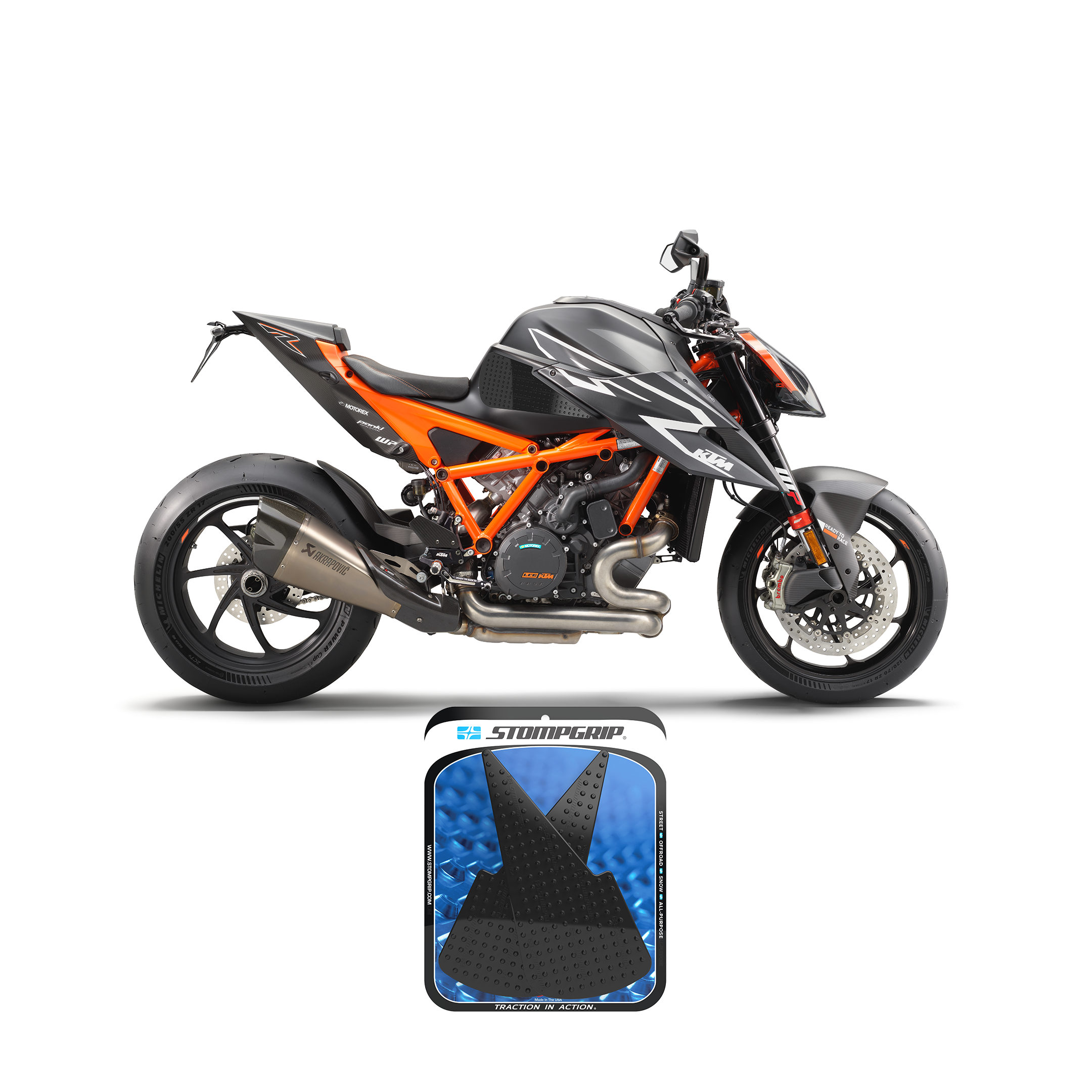 Stompgrip - KTM 1290 Super Duke R 20-23 Tank Grips (0193)