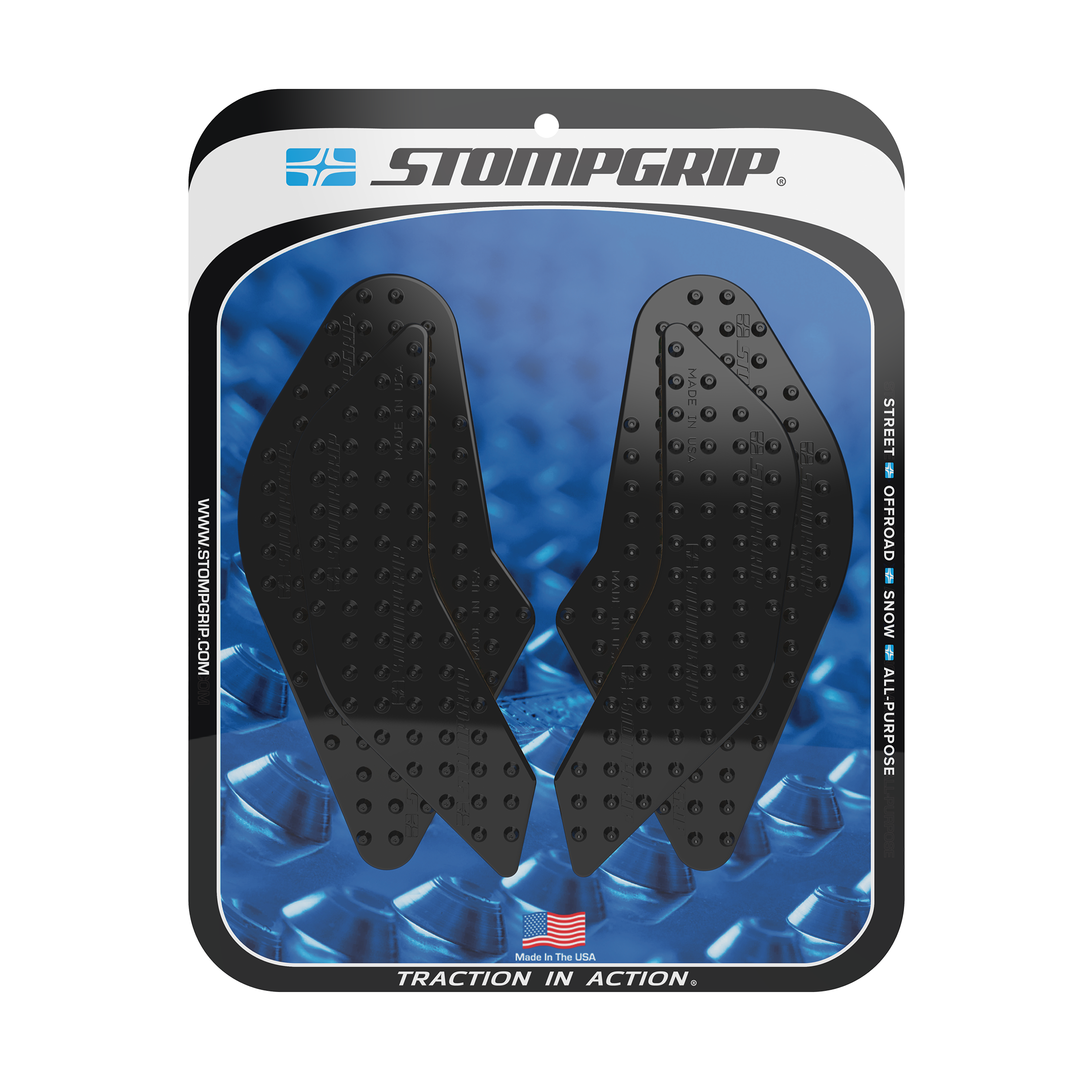 Stompgrip - Suzuki GSX-8R/S 24-25 Tank Grips (0210)