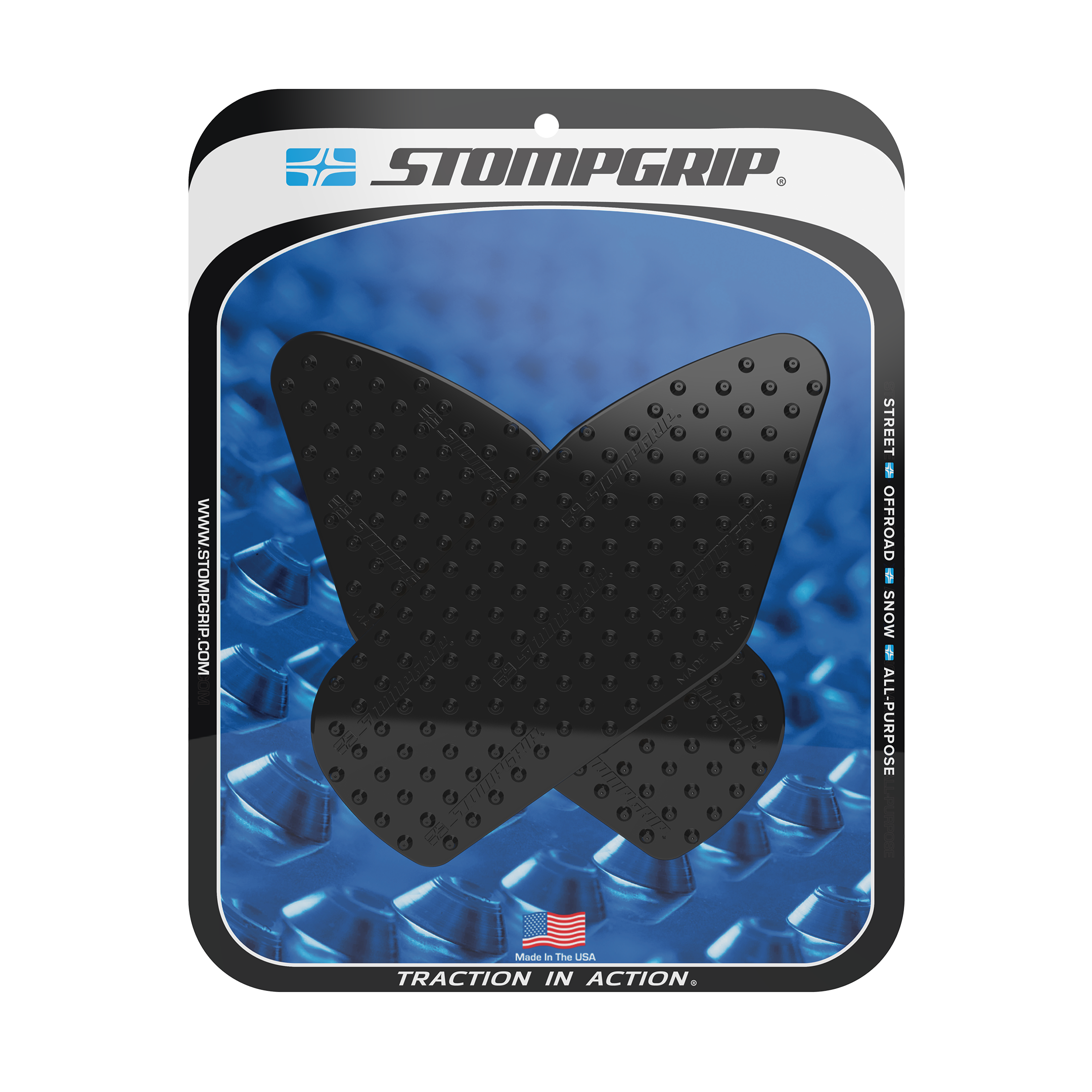 【レア】Xross grip / a_cup セット Stompgrip - Kawasaki Ninja ZX-4RR 2023-25 Tank Grips (0204)