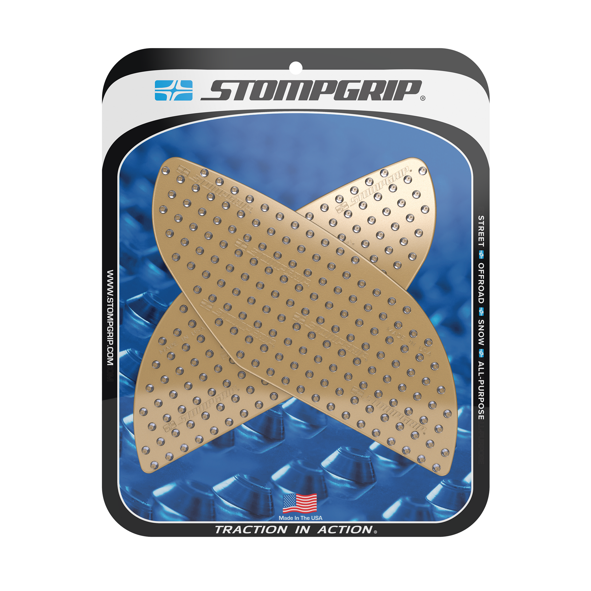 Stompgrip - TRIUMPH DAYTONA 660 24-26 Tank Grips (0216) Stompgrip - TRIUMPH DAYTONA 660 24-26 Tank Grips (0216)