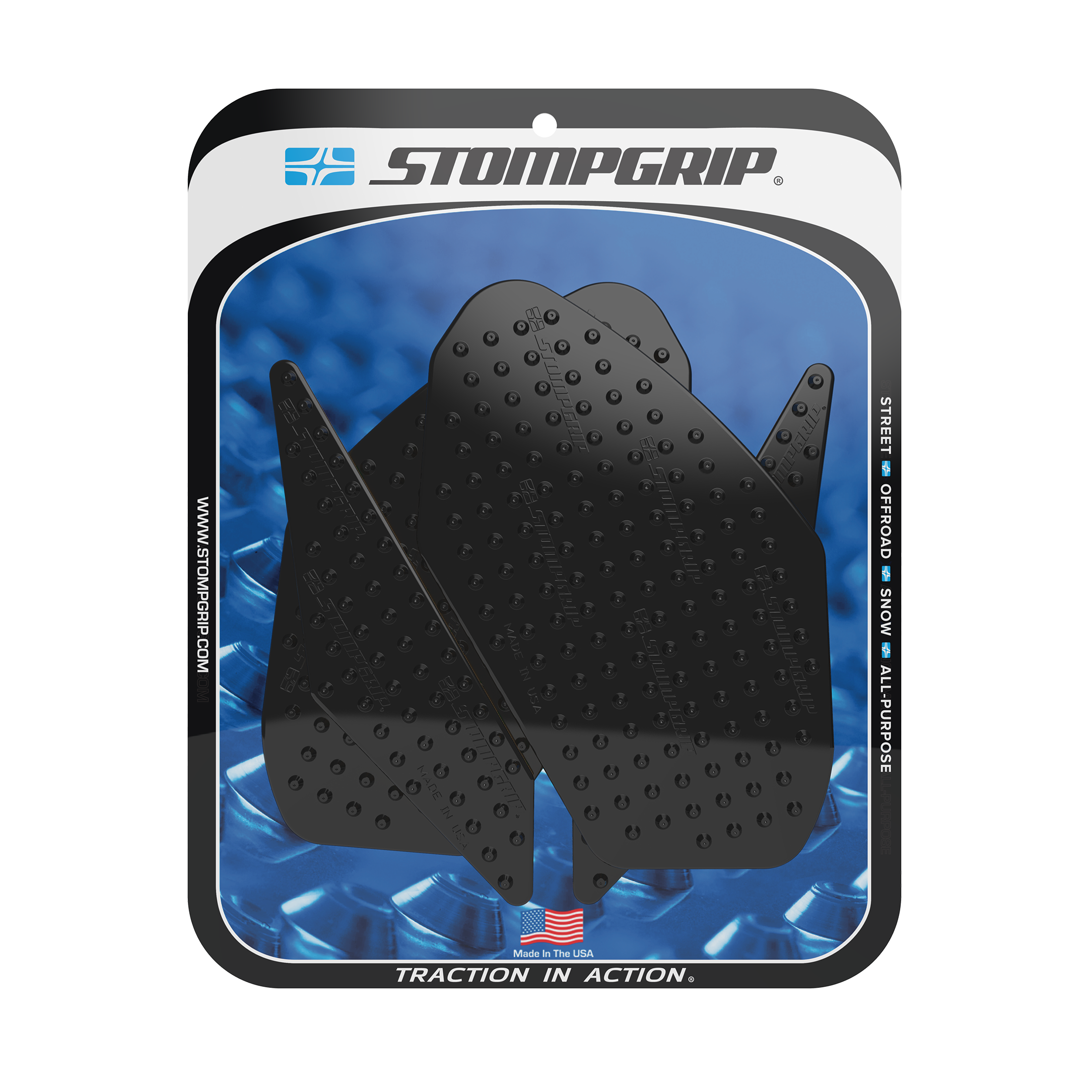 Stompgrip - Kawasaki Ninja 500 - 24-25 Tank Grips (0219)