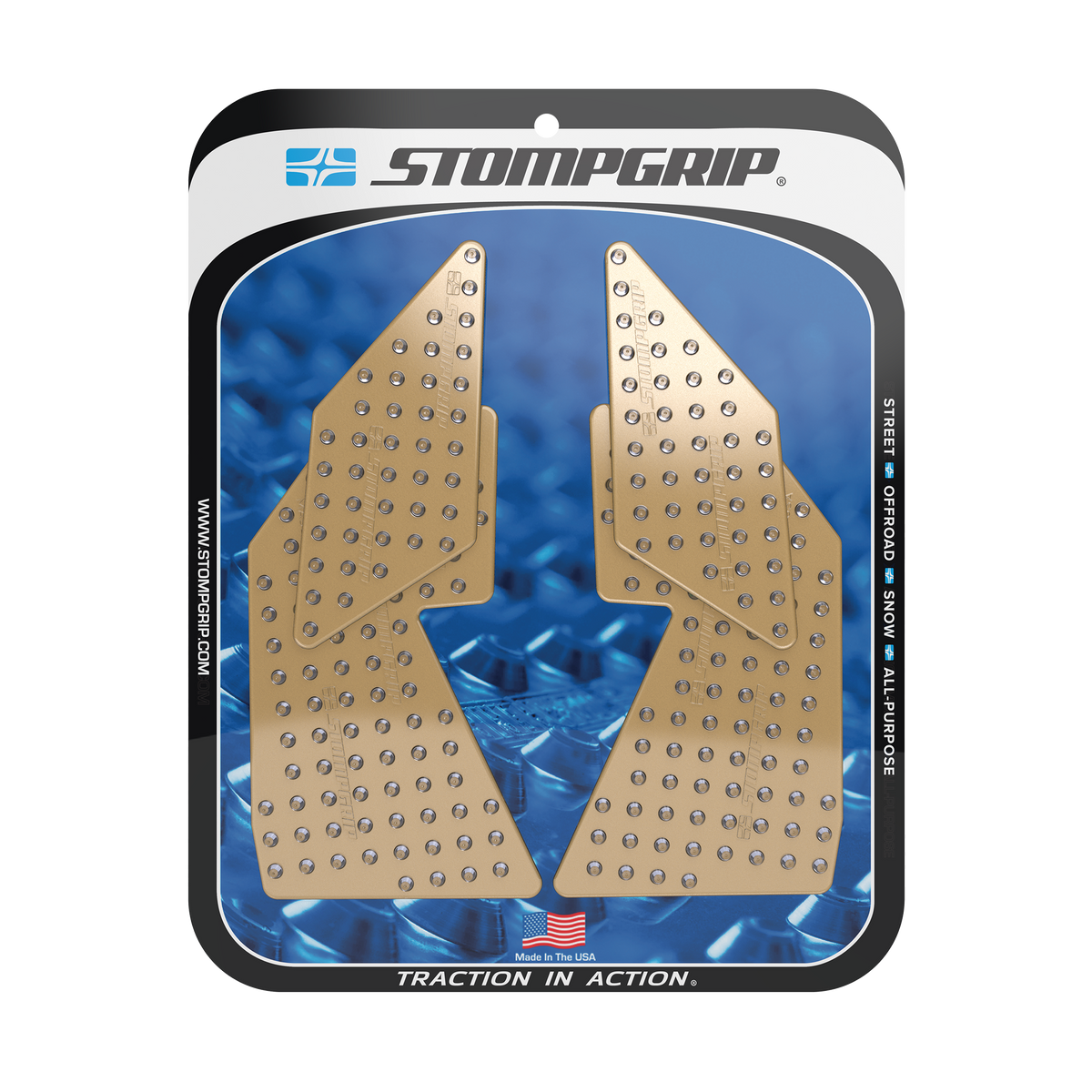 Stompgrip - YAMAHA TENERE 700 2025-26 Tank Grips (0222)