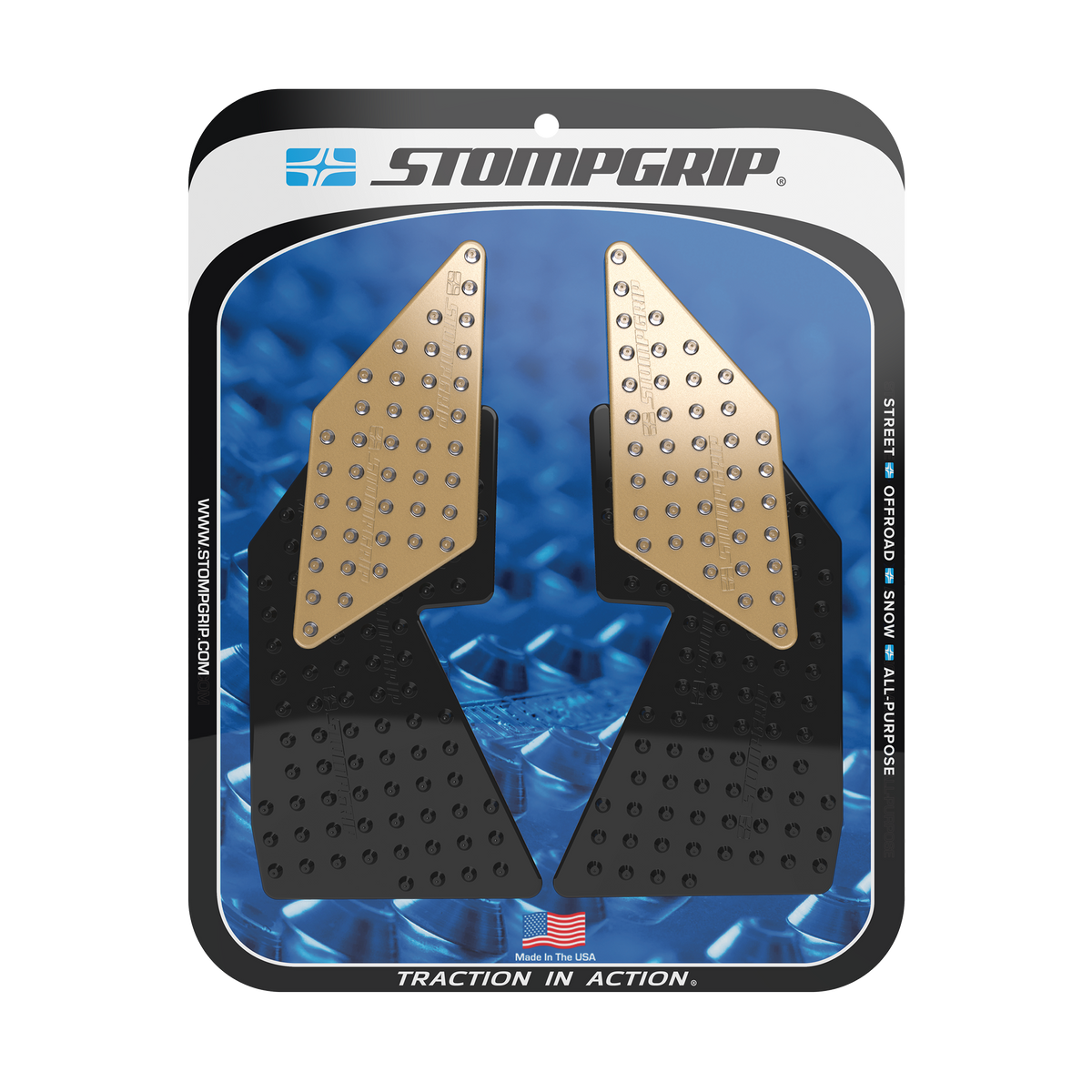 Stompgrip - YAMAHA TENERE 700 2025-26 Tank Grips (0222)