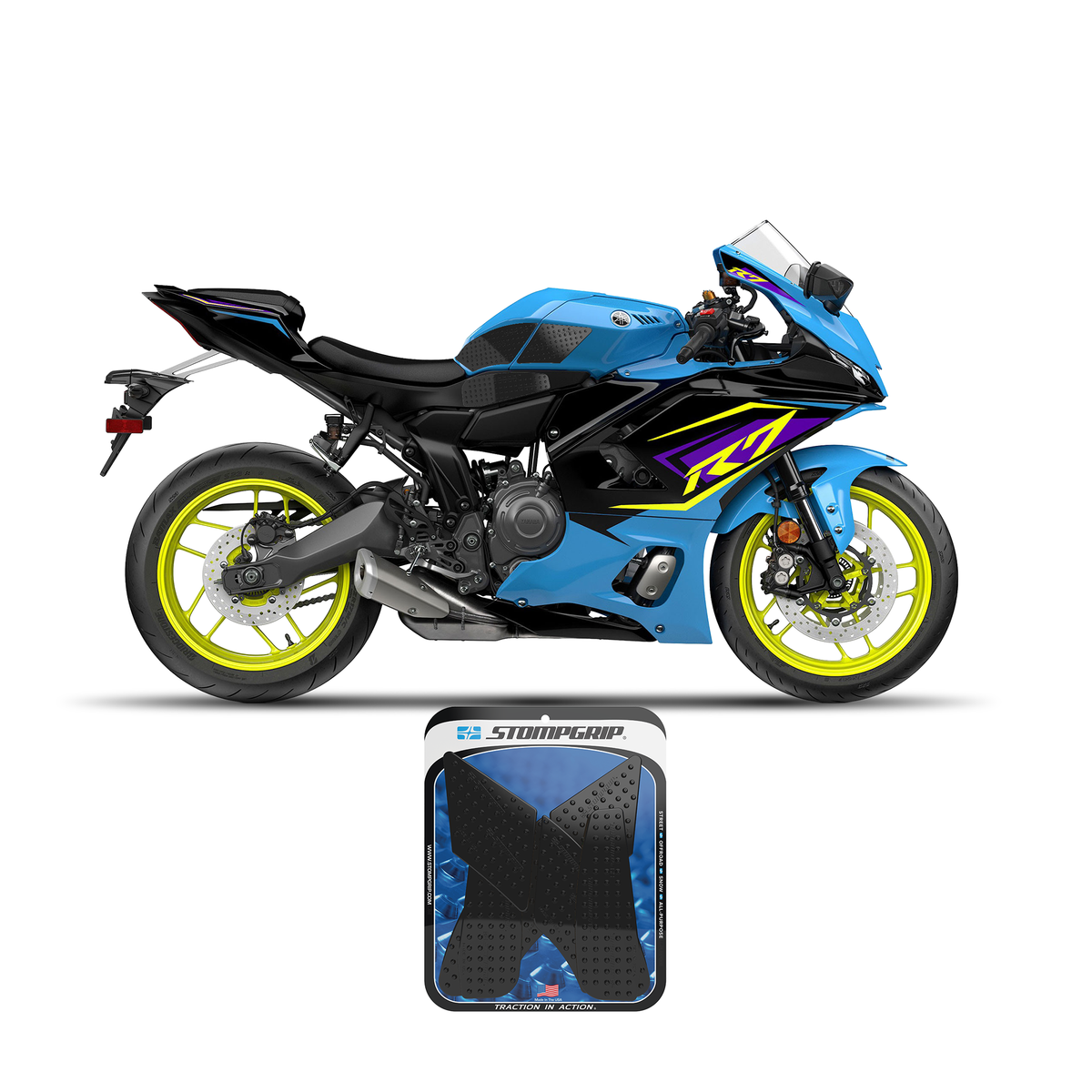 Stompgrip - YAMAHA YZF R7 2026 Tank Grips (0224)