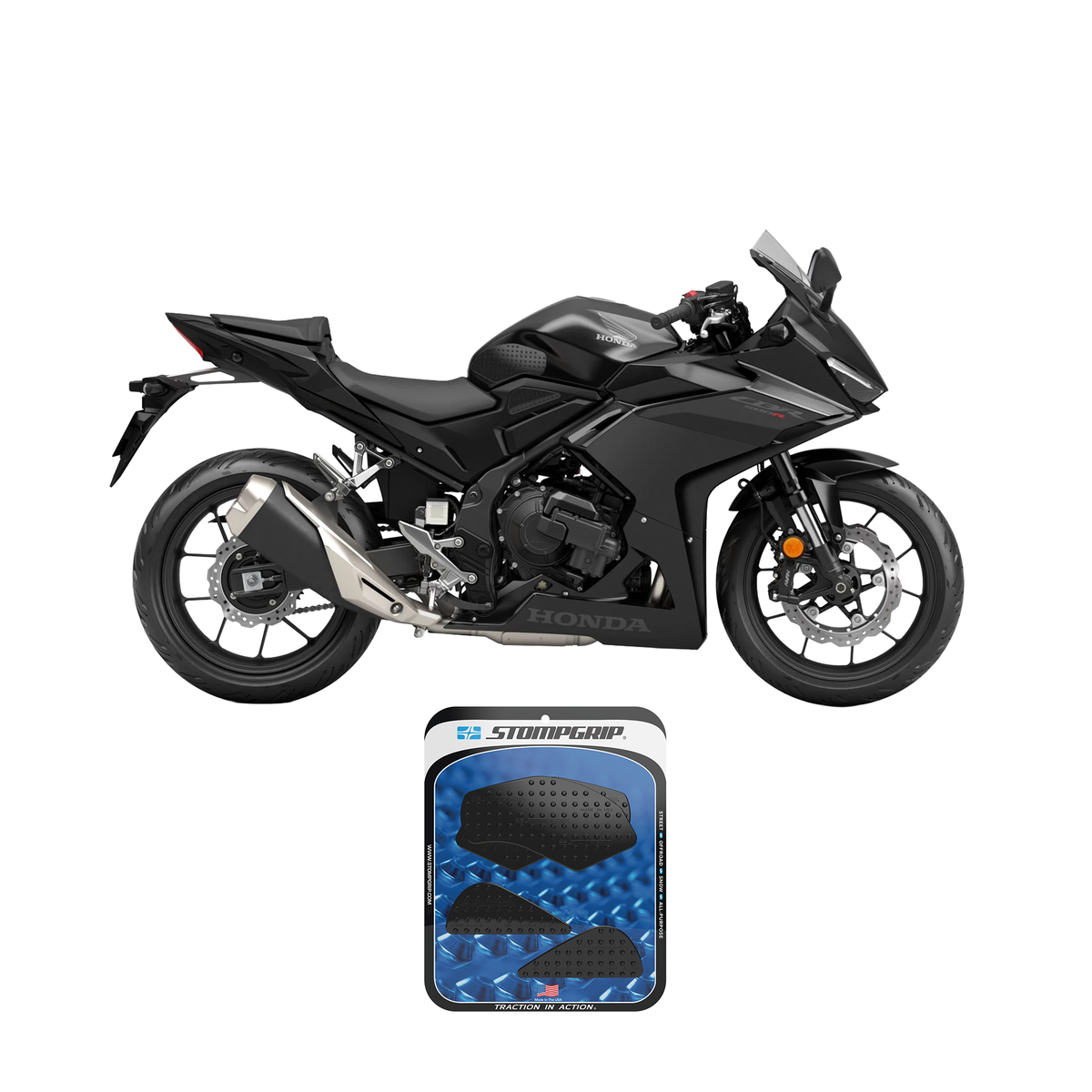 Stompgrip - HONDA CBR500R 25-26 Tank Grips (0225)