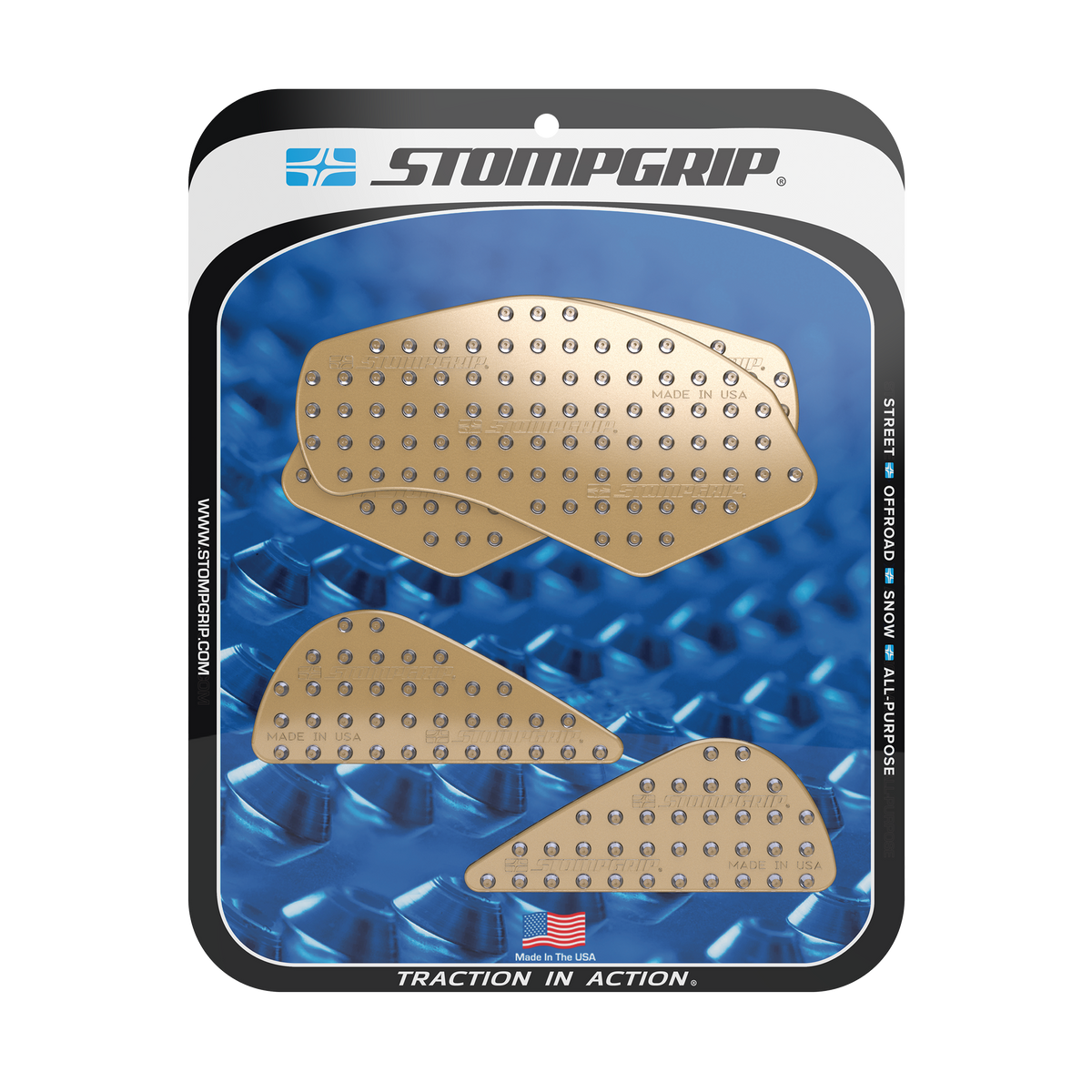 Stompgrip - HONDA CBR500R 25-26 Tank Grips (0225)