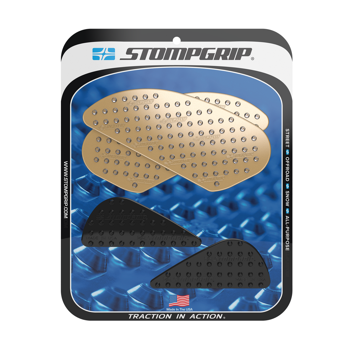 Stompgrip - HONDA CBR500R 2026 Tank Grips (0225)