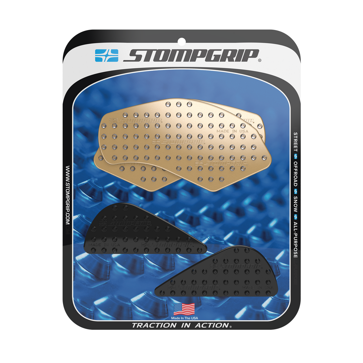 Stompgrip - HONDA CBR500R 25-26 Tank Grips (0225)