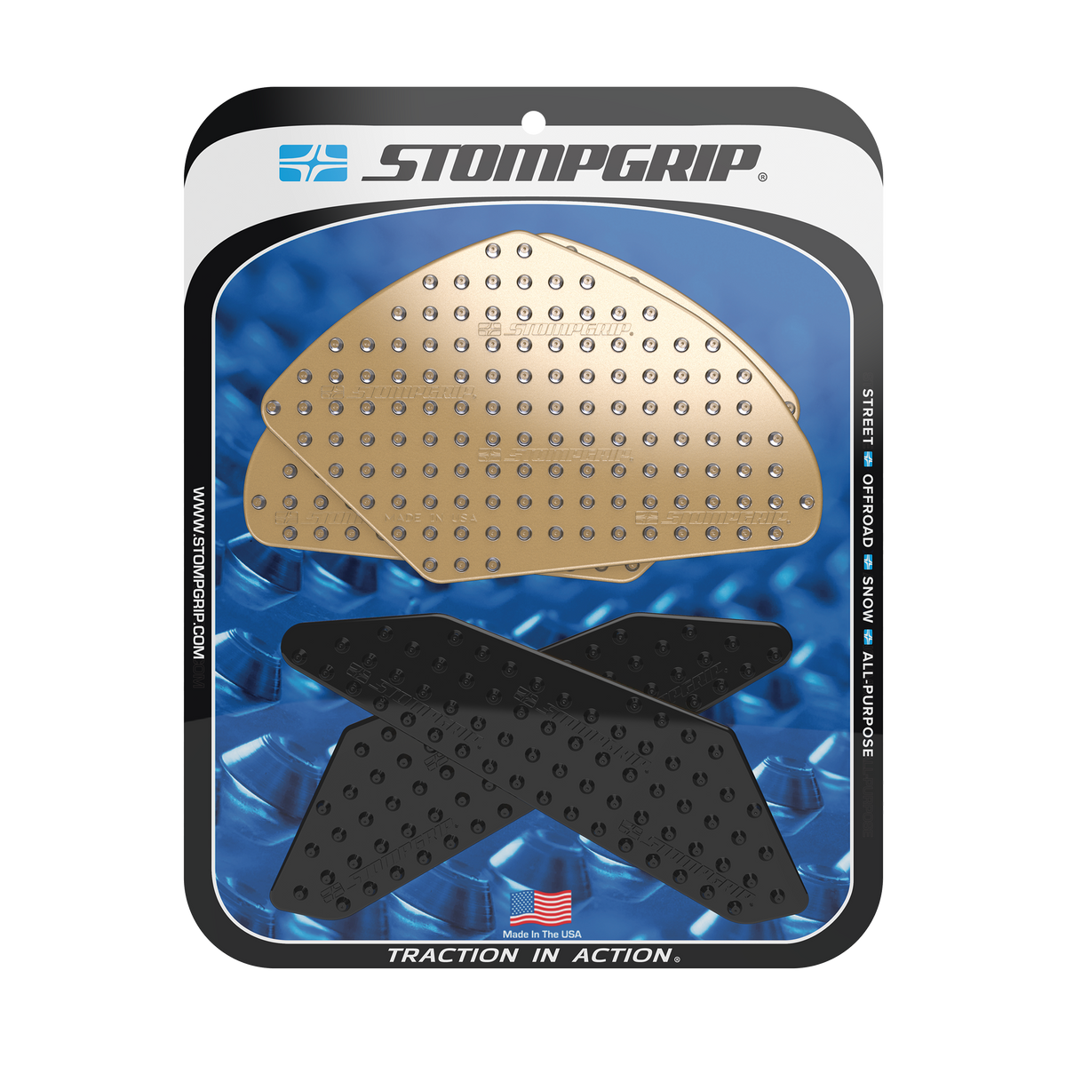 Stompgrip - HONDA CB750 Hornet Tank Grips (0226)