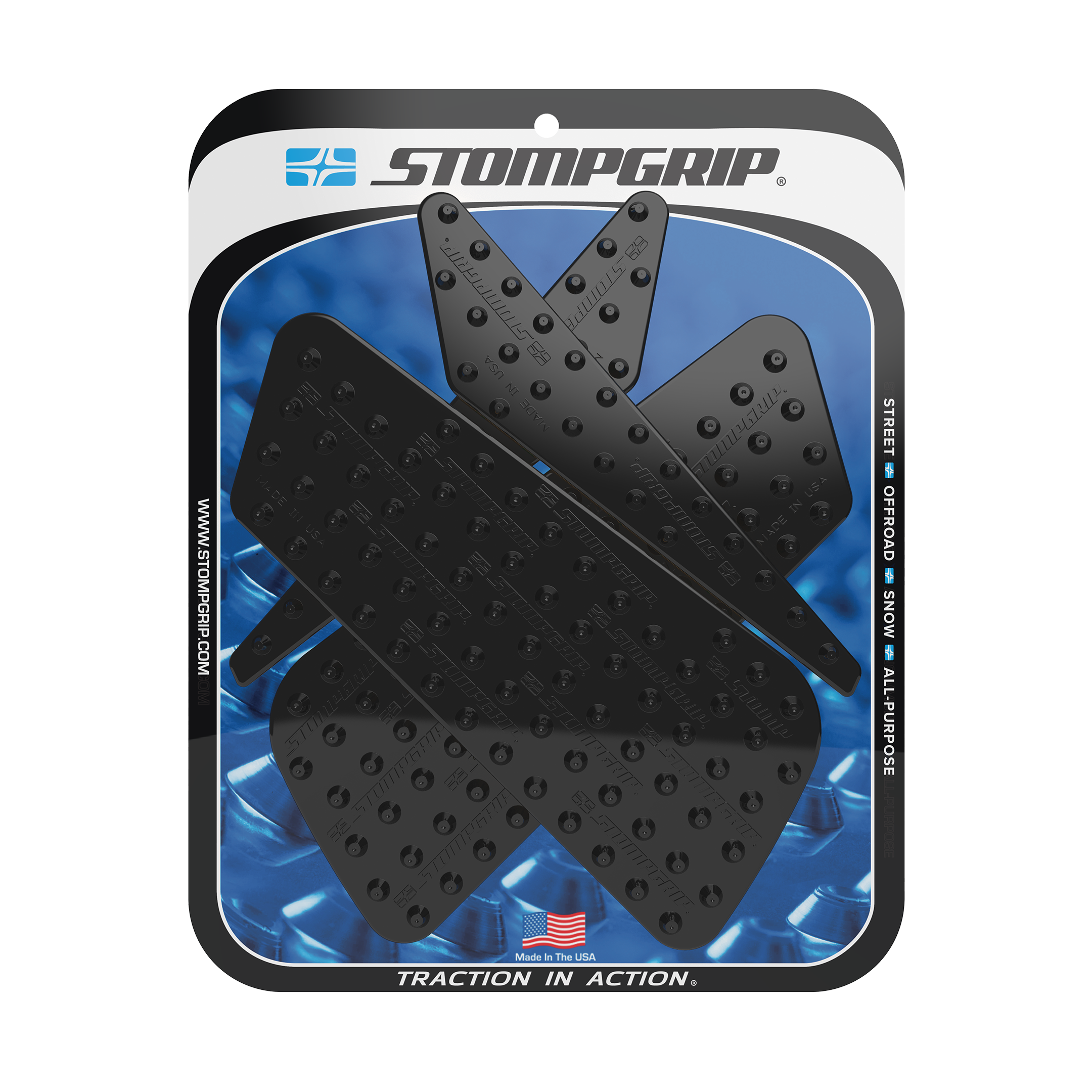 Stompgrip - Ducati Streetfighter/848 09-15 Tank Grips (0065-1)