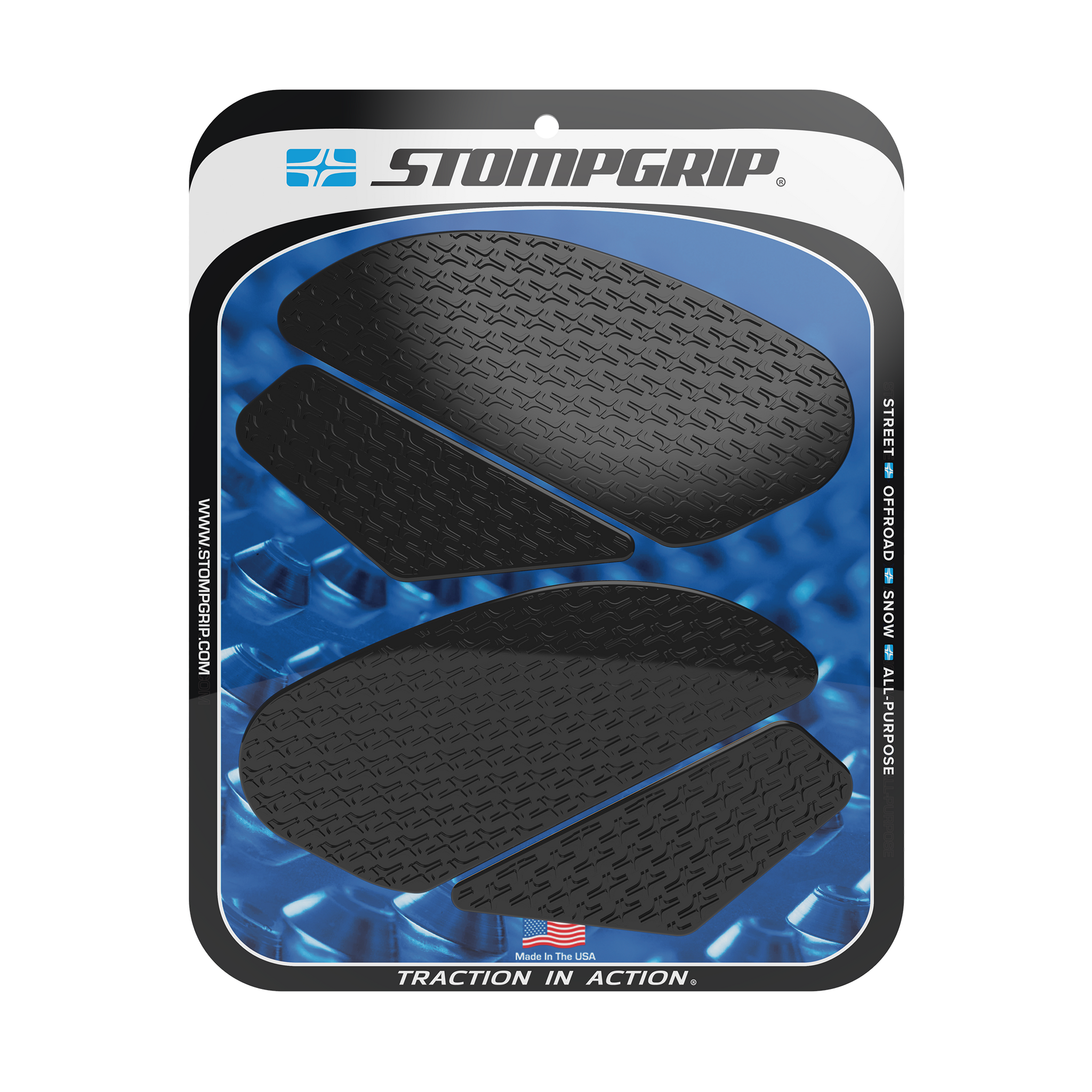 Stompgrip - Yamaha YZF-R6 06-07 Tank Grips (0005) Stompgrip - Yamaha YZF-R6 06-07 Tank Grips (0005)