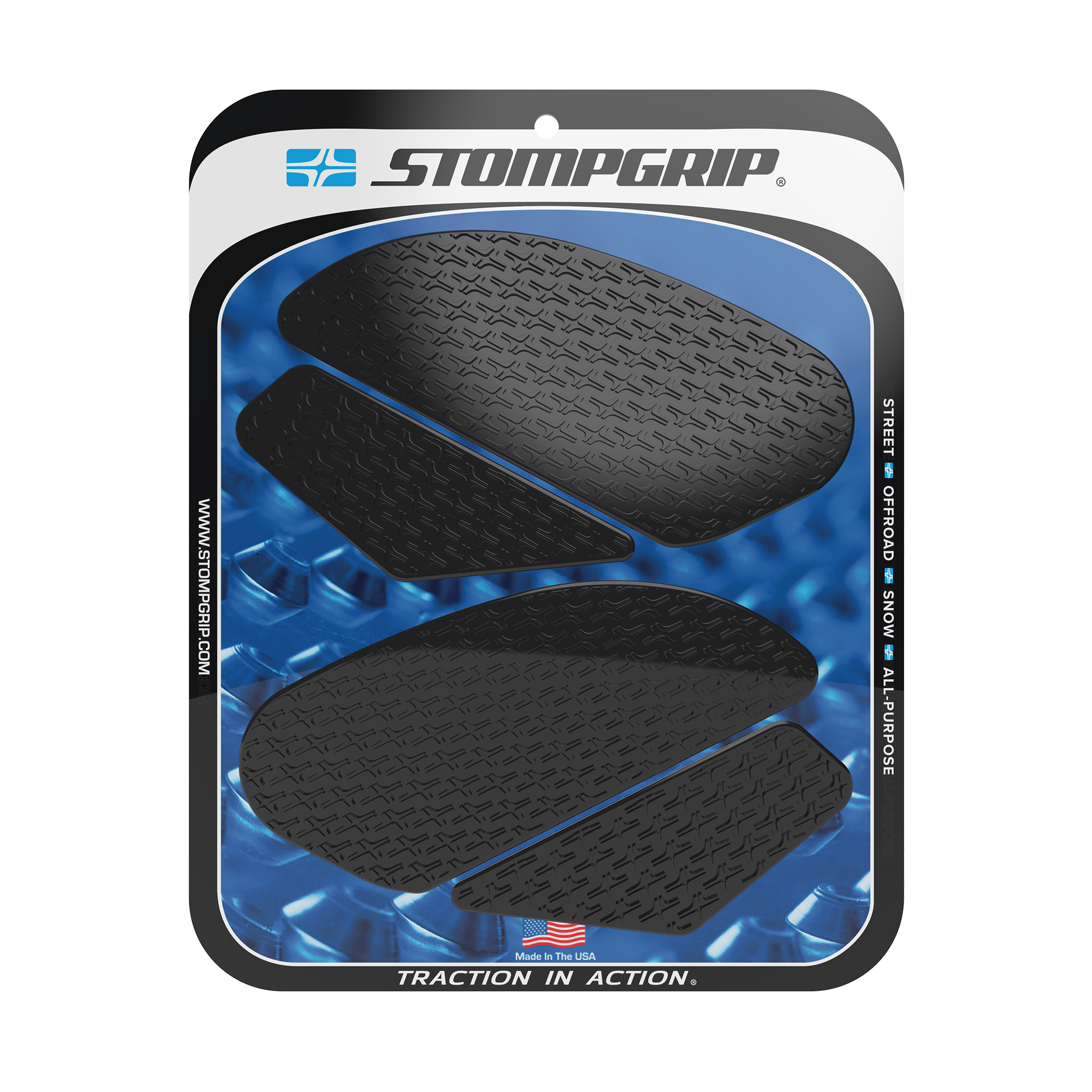Stompgrip - Yamaha YZF-R6 06-07 Tank Grips (0005)