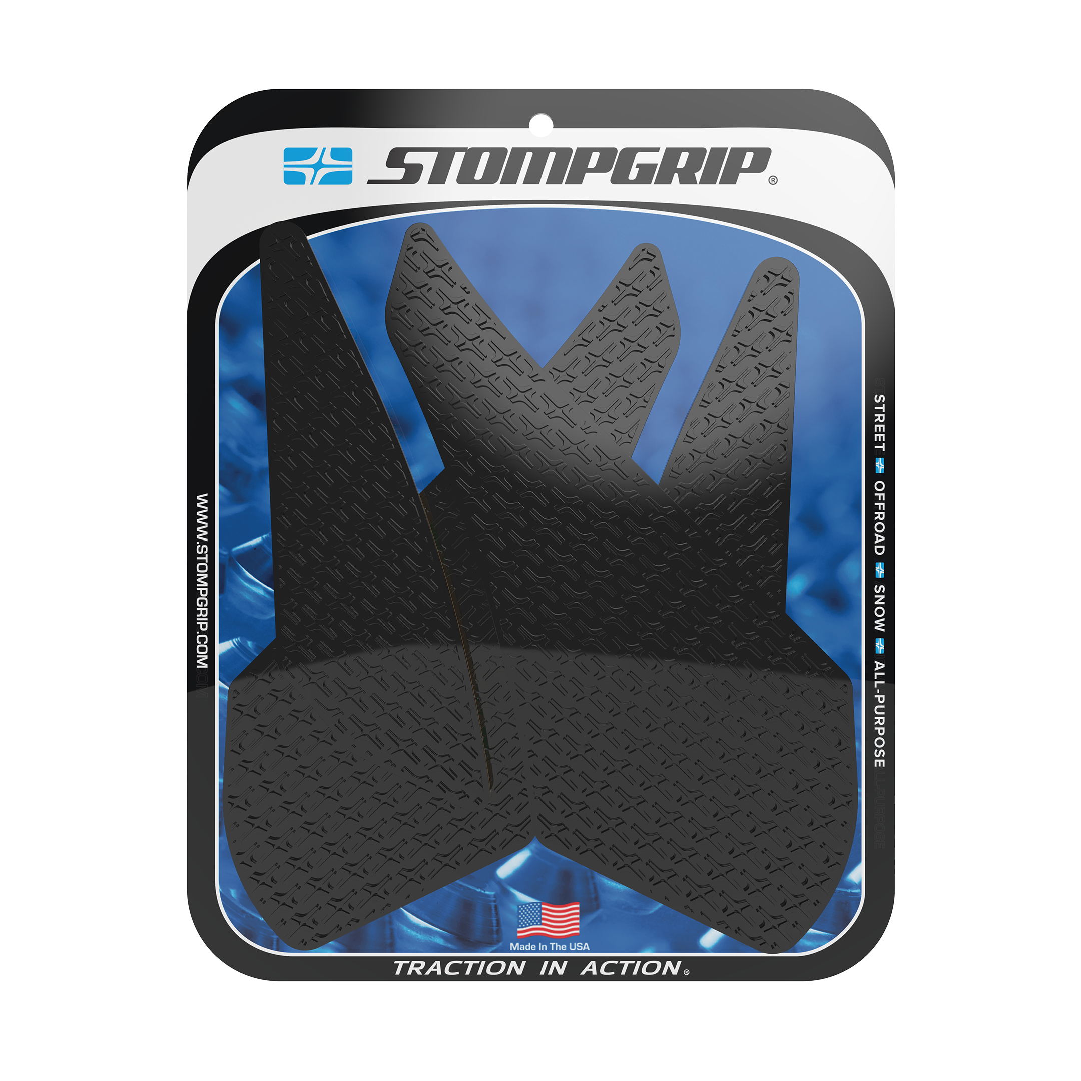 STOMPGRIP YZF-R6 08-16 タンクパッド Stompgrip - Yamaha YZF-R6 08-16 Tank Grips (0010)