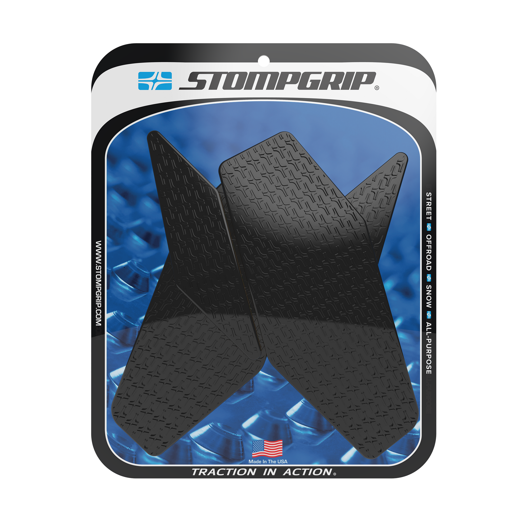 Stompgrip - Yamaha YZF-R6 08-16 Tank Grips (0010) Stompgrip - Yamaha YZF-R6 08-16 Tank Grips (0010)