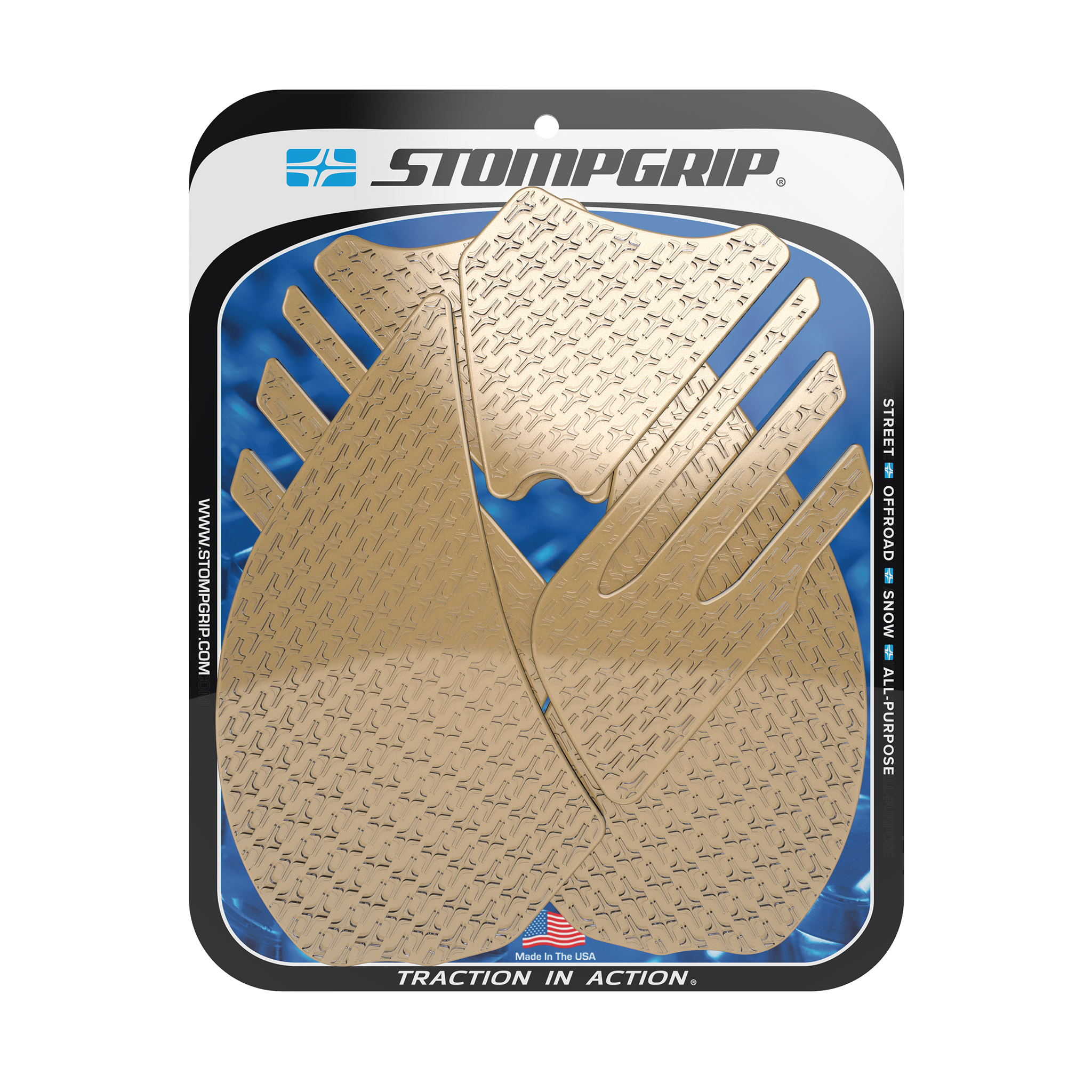 Stompgrip - Kawasaki Ninja ZX-14 / ZZR 1400 ABS 06-11 Tank Grips (0033 Stompgrip - Kawasaki Ninja ZX-14 / ZZR 1400 ABS 06-11 Tank Grips (0033