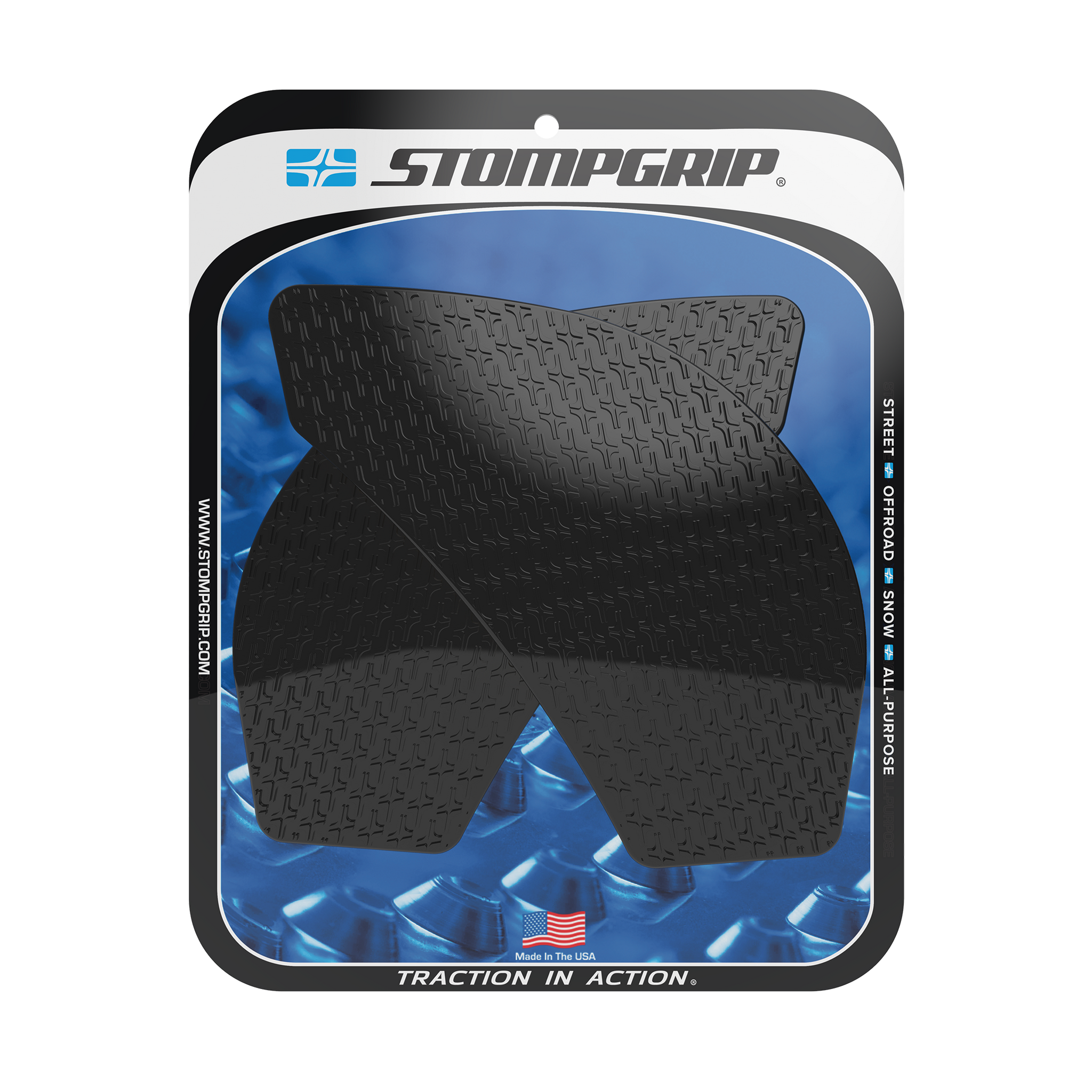 Stompgrip - Kawasaki Ninja 650 / ER-6F / ER-6N 12-16 Tank Grips (0044) Stompgrip - Kawasaki Ninja 650 / ER-6F / ER-6N 12-16 Tank Grips (0044)