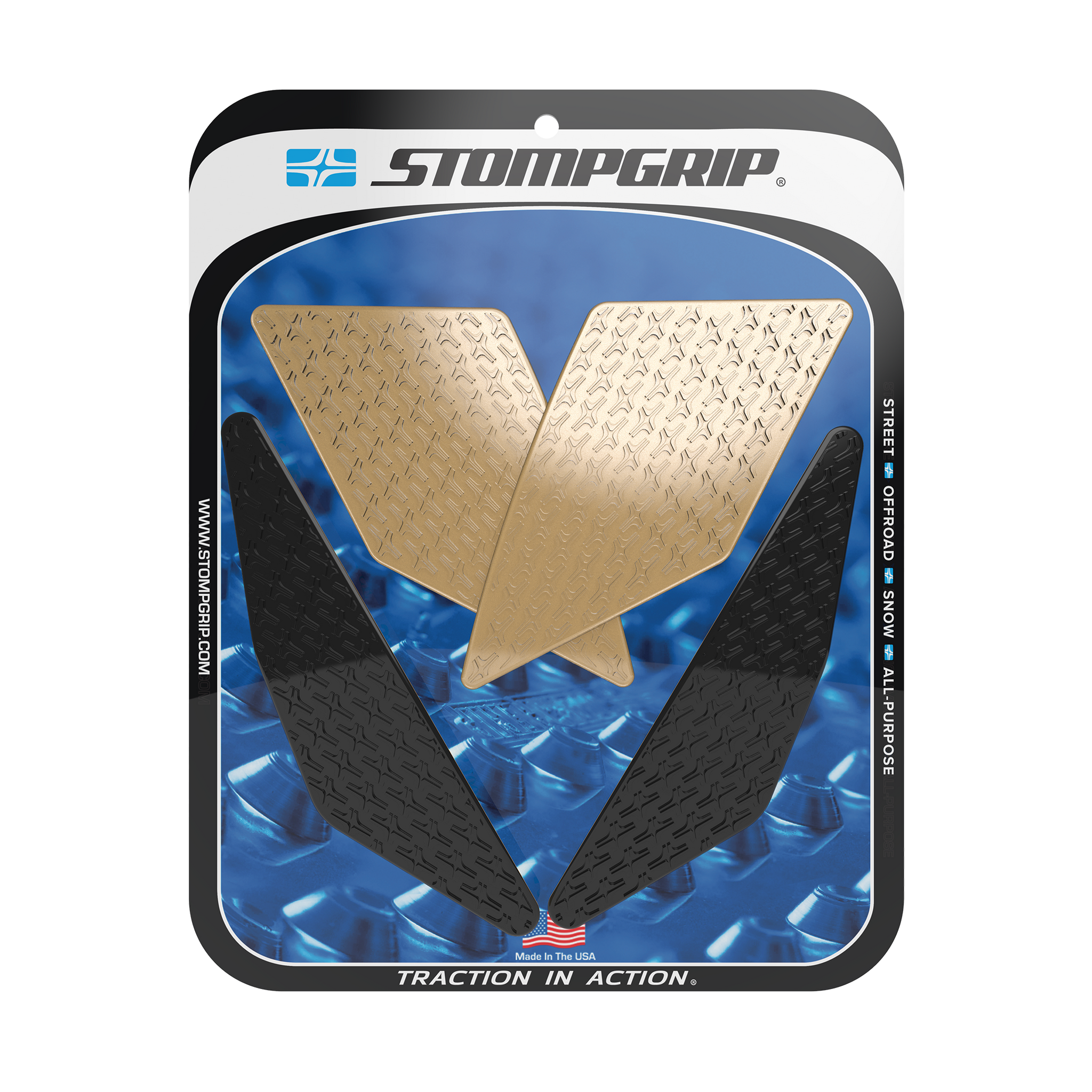 Stompgrip - Yamaha FJ-09 / MT-09 Tracer 15-17 Tank Grips (0103) Stompgrip - Yamaha FJ-09 / MT-09 Tracer 15-17 Tank Grips (0103)