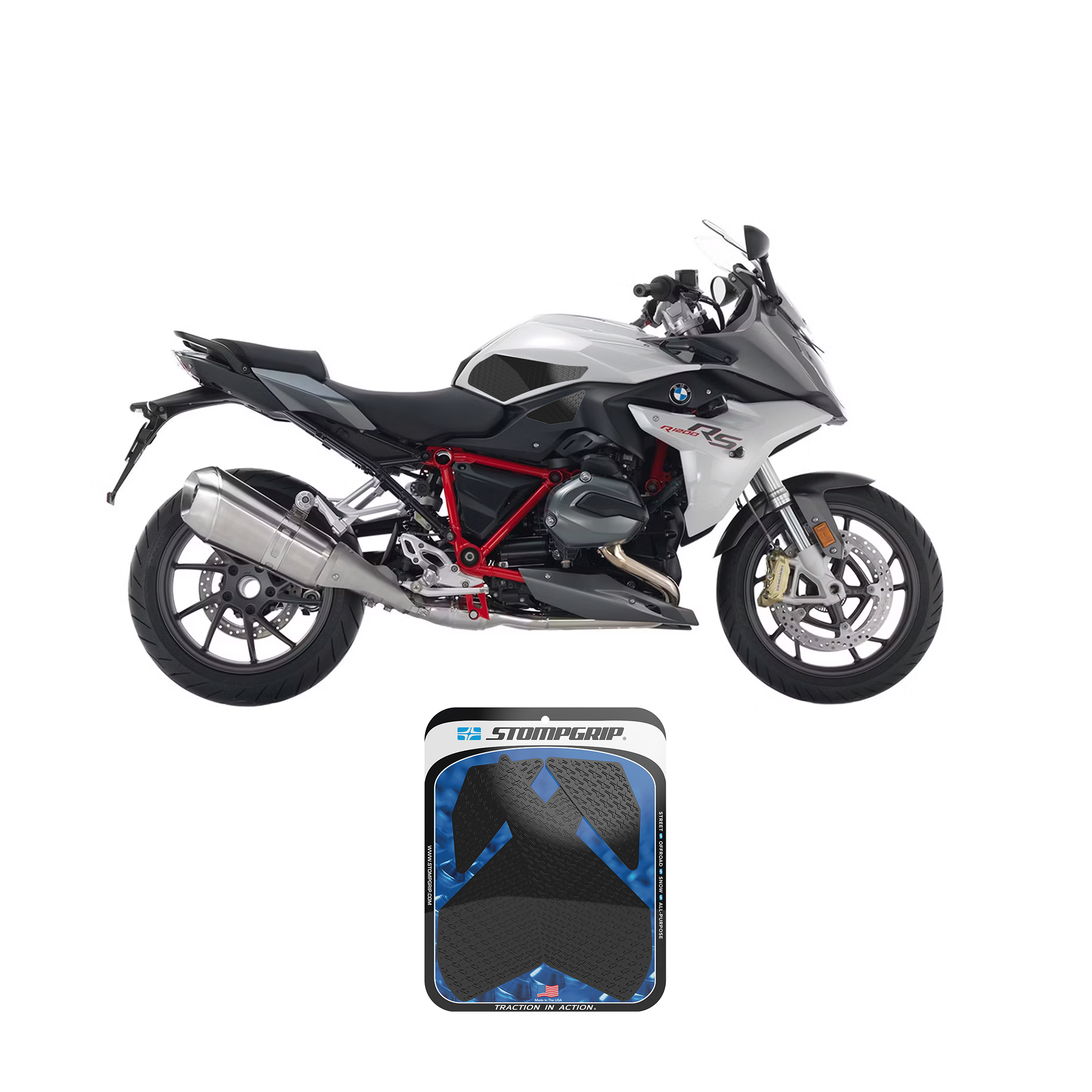 Stompgrip - BMW R 1200 RS / R 1250 RS 14-20 Tank Grips (0113)