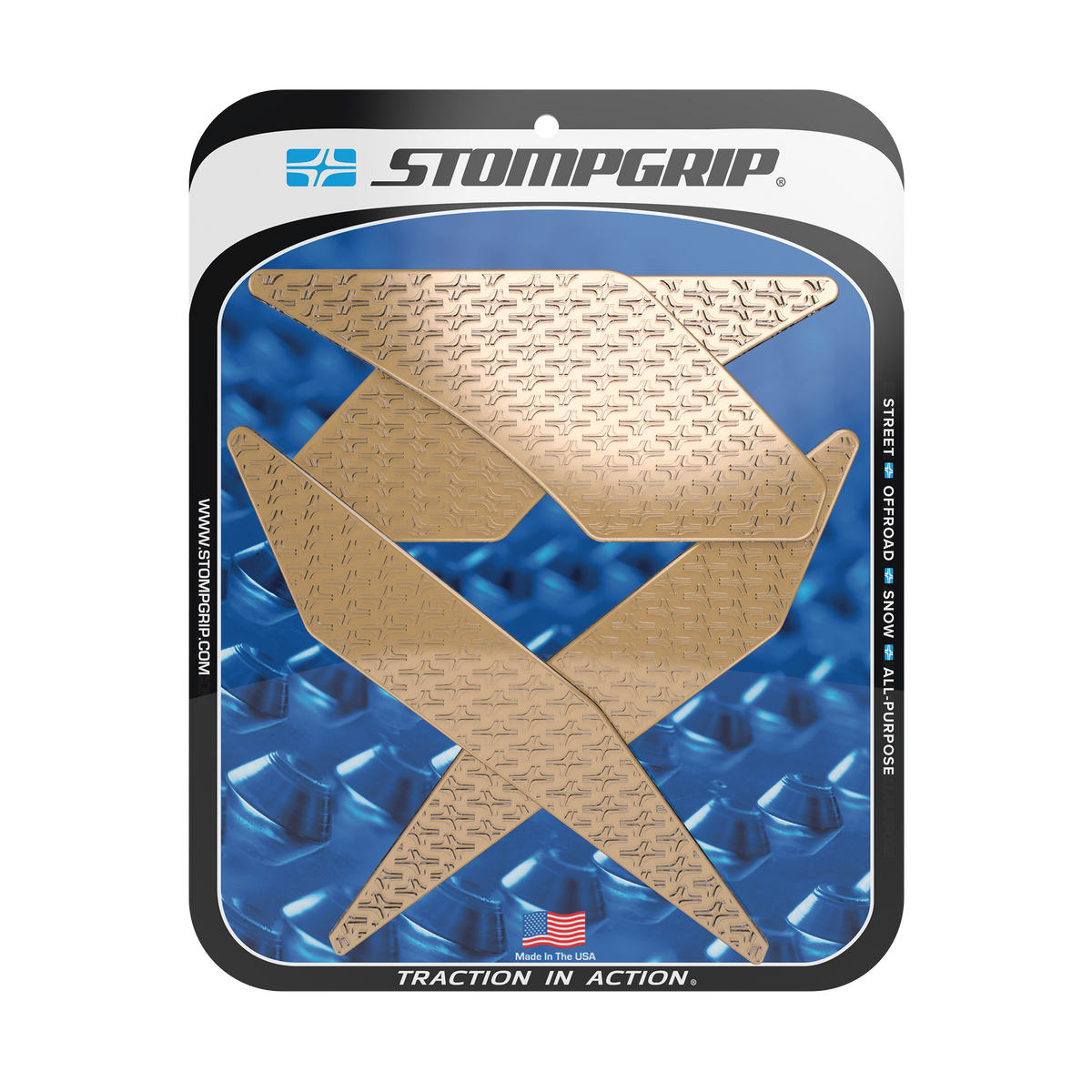 Stompgrip - Kawasaki Z125 Pro 17-24 Tank Grips (0137)