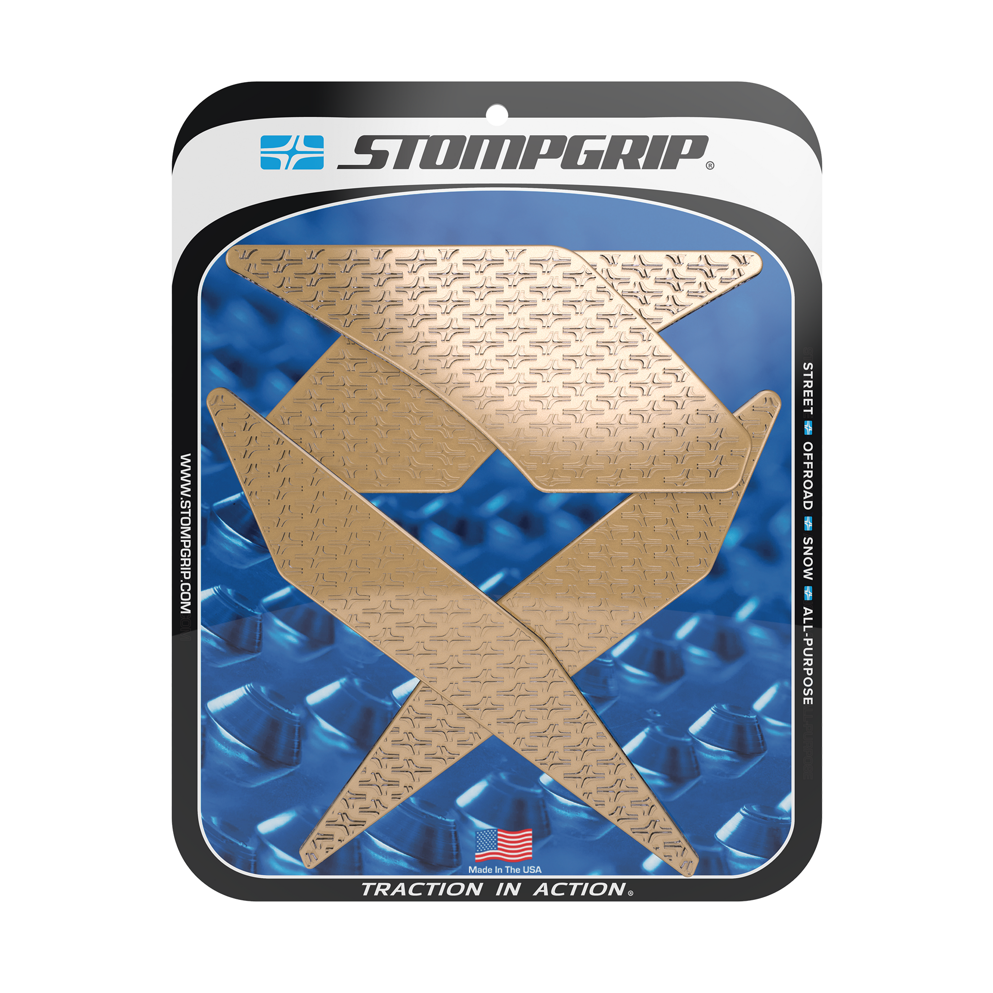 Stompgrip - Kawasaki Z125 Pro 17-24 Tank Grips (0137) Stompgrip - Kawasaki Z125 Pro 17-24 Tank Grips (0137)