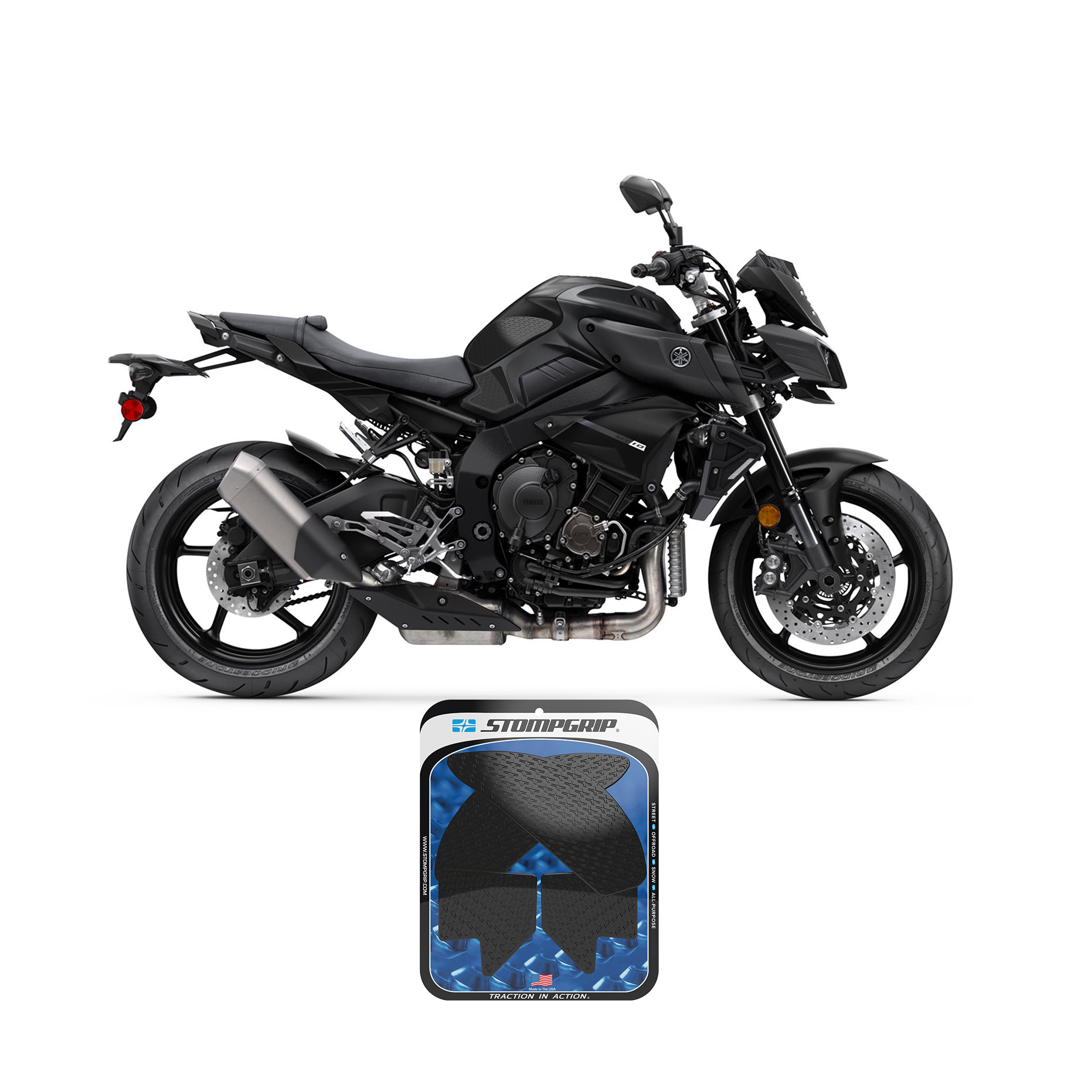 Stompgrip - Yamaha FZ-10 / MT-10 17-21 Tank Grips (0138)