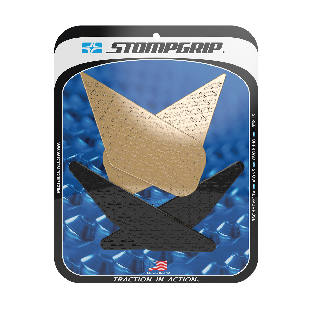 Stompgrip - Triumph Speed Triple R/RS/S 16-20 Tank Grips (0173)