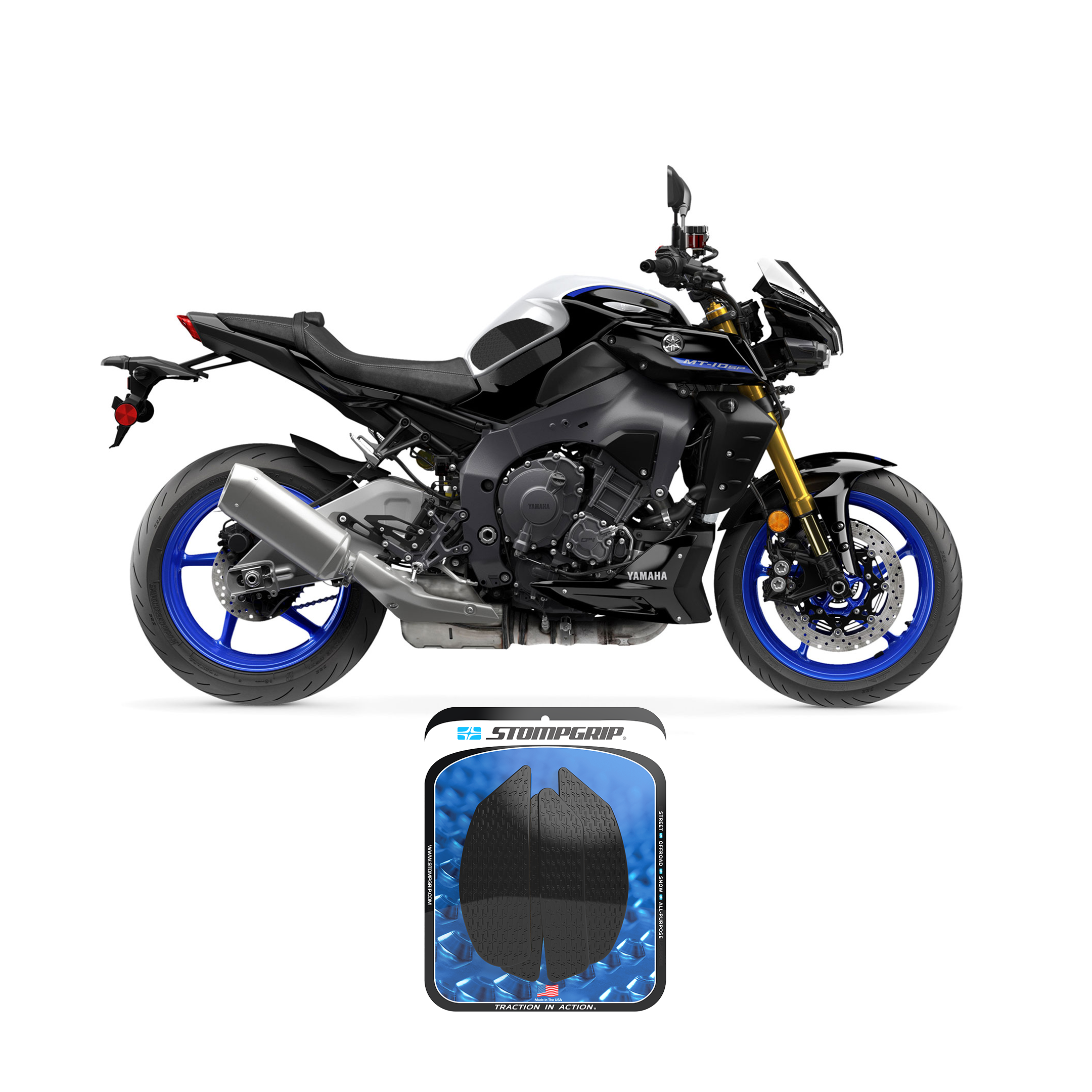Stompgrip - Yamaha MT-10 22-25 Tank Grips (0203)