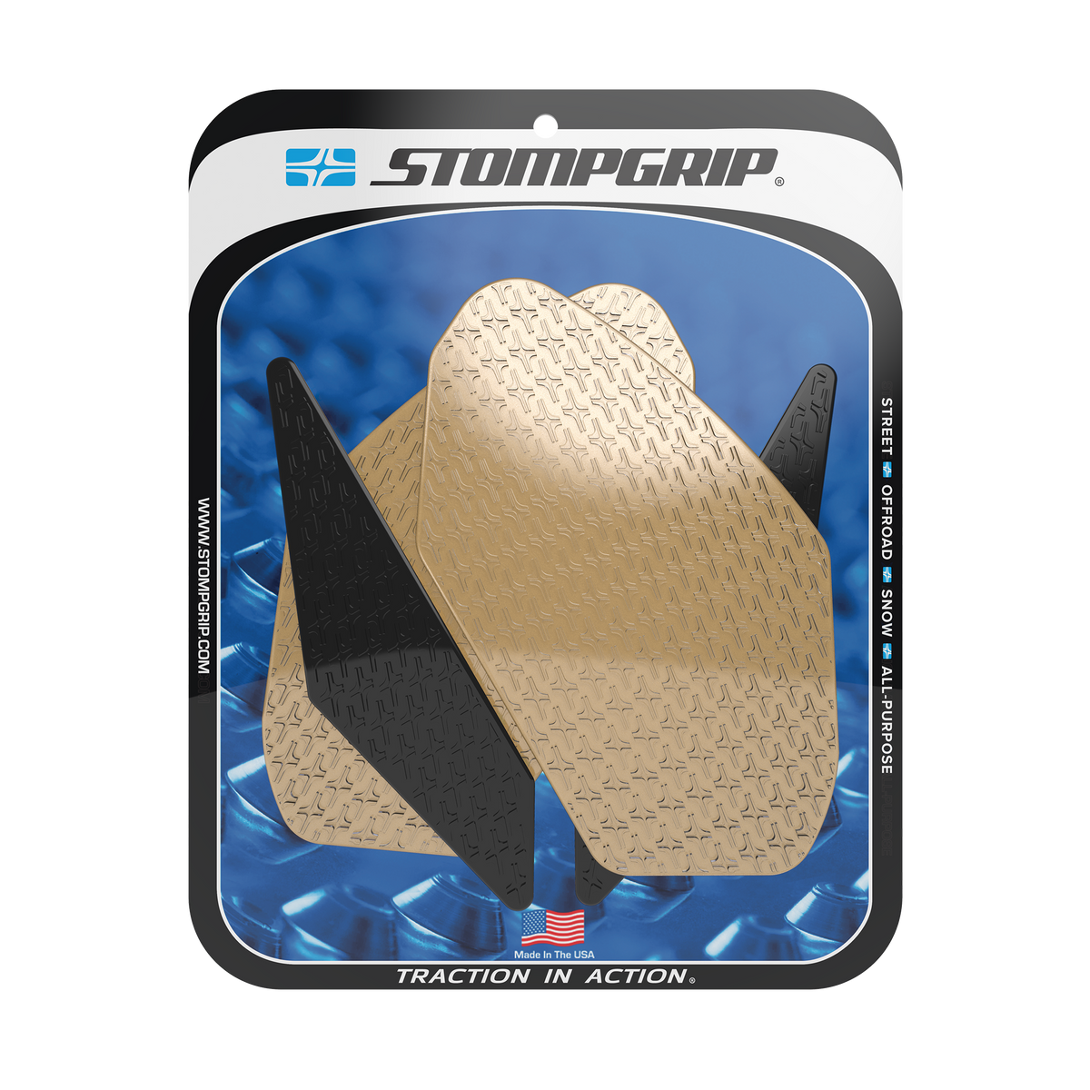 Stompgrip - Kawasaki Ninja 500 - 24-25 Tank Grips (0219)
