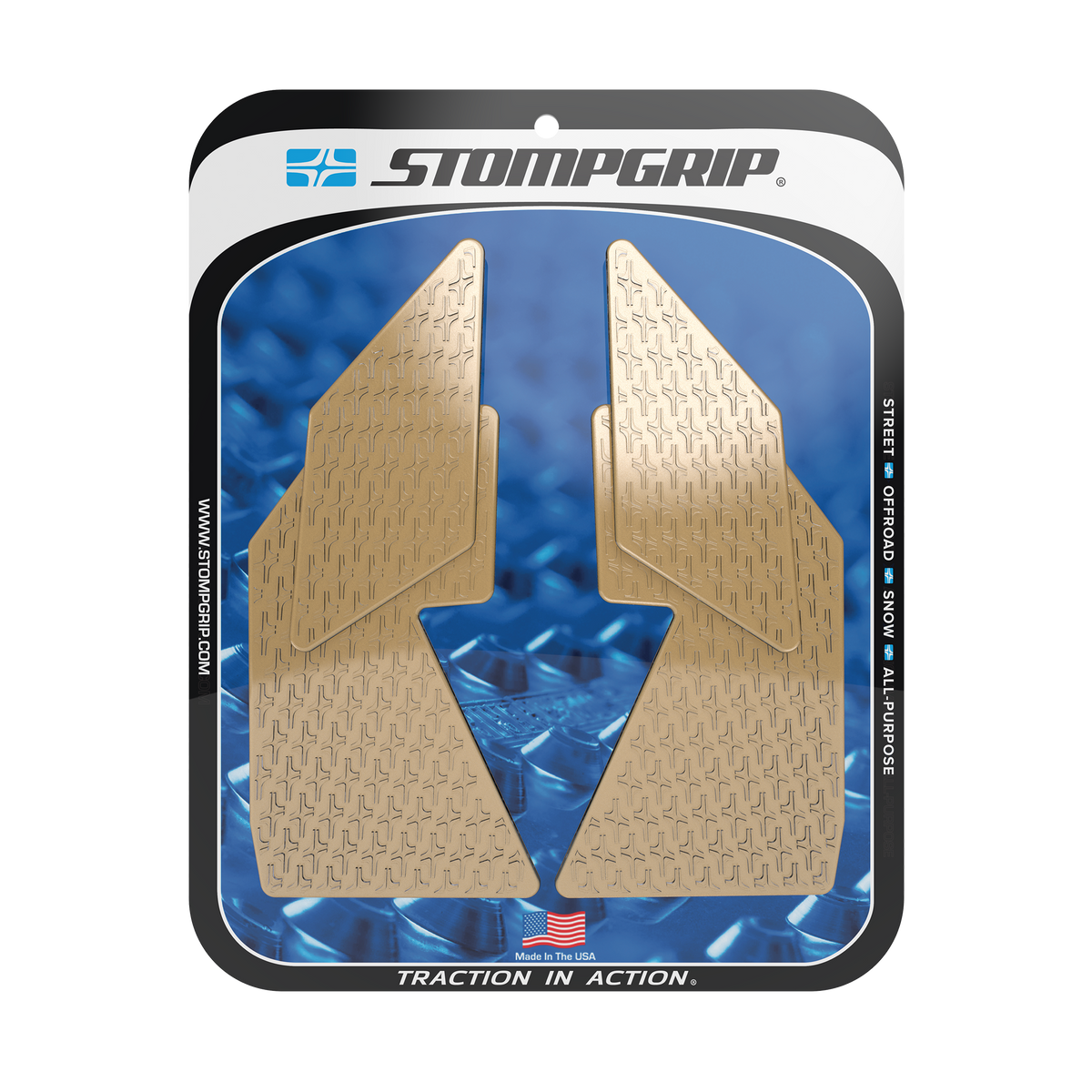 Stompgrip - YAMAHA TENERE 700 2025-26 Tank Grips (0222)