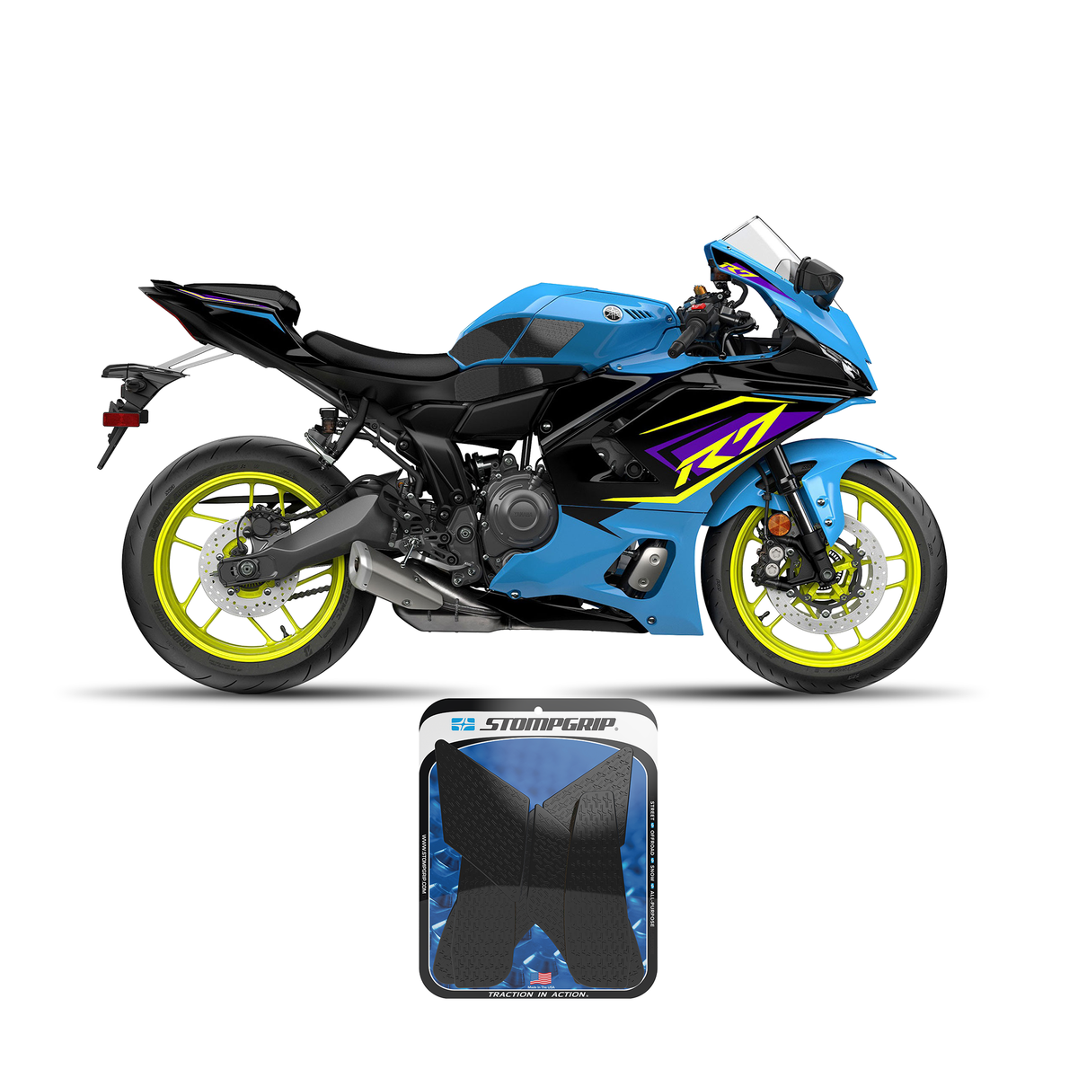 Stompgrip - YAMAHA YZF R7 2026 Tank Grips (0224)