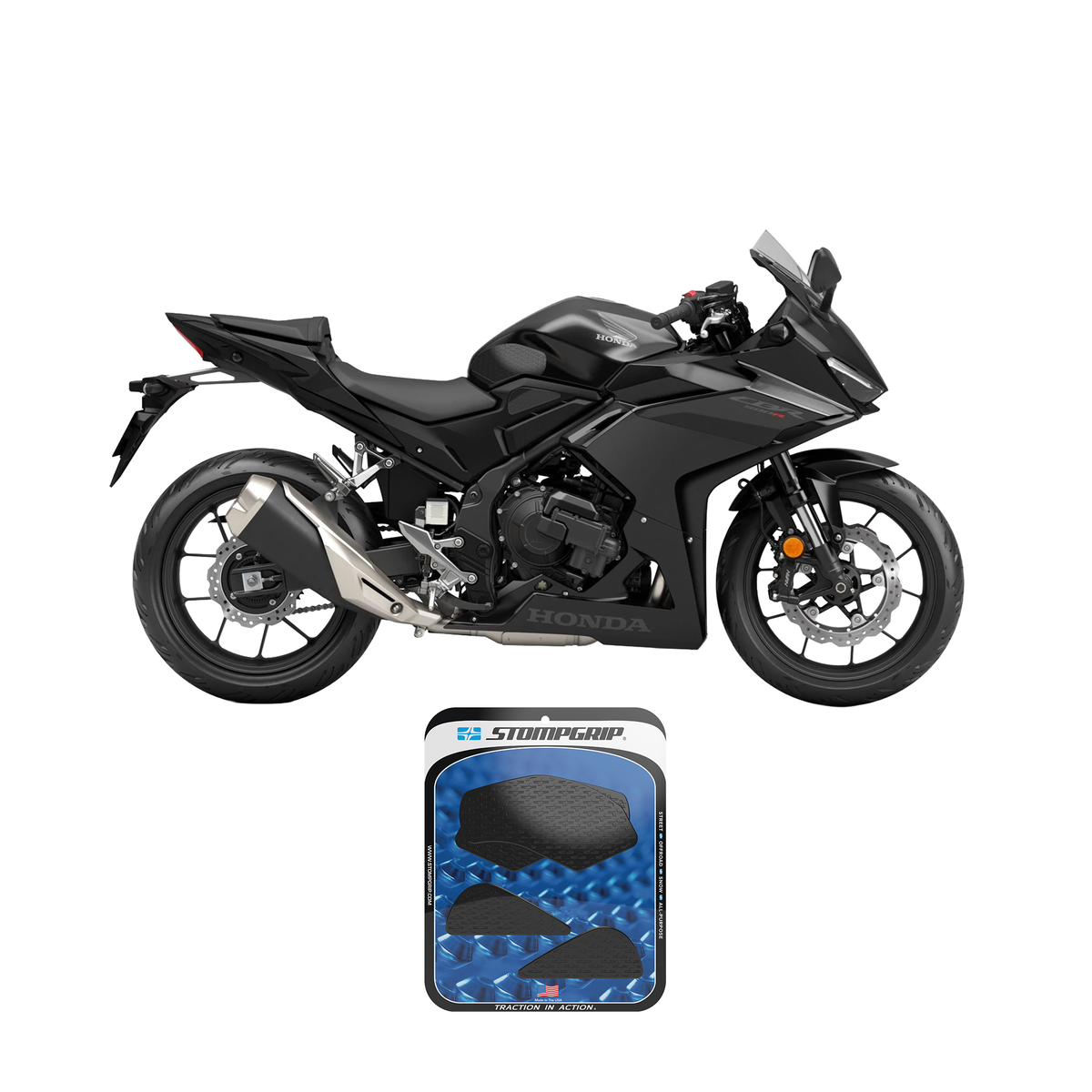 Stompgrip - HONDA CBR500R 25-26 Tank Grips (0225)