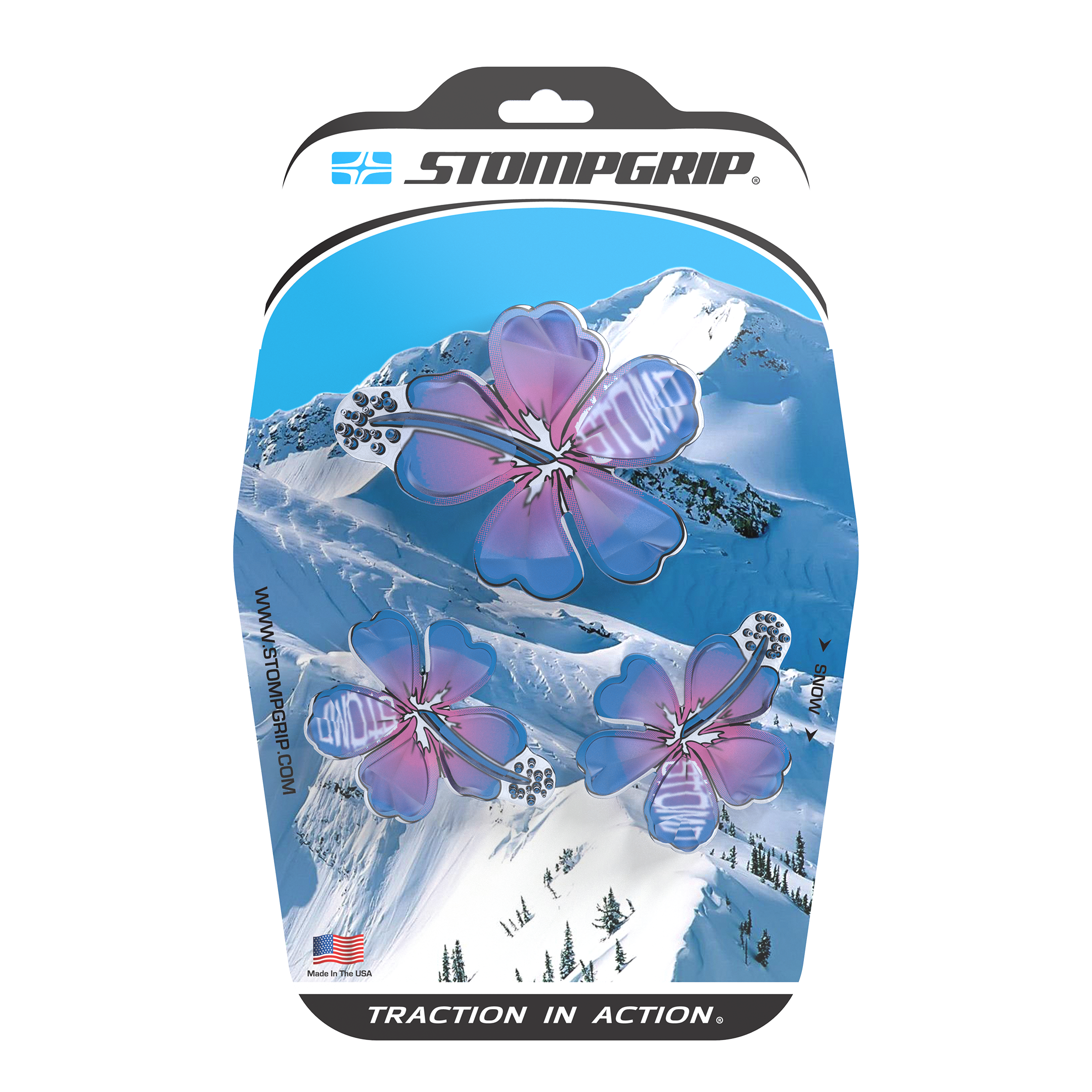 ロマノフ　スリーブ Stompgrip - Hibiscus Stomp Pads : 3D Collection