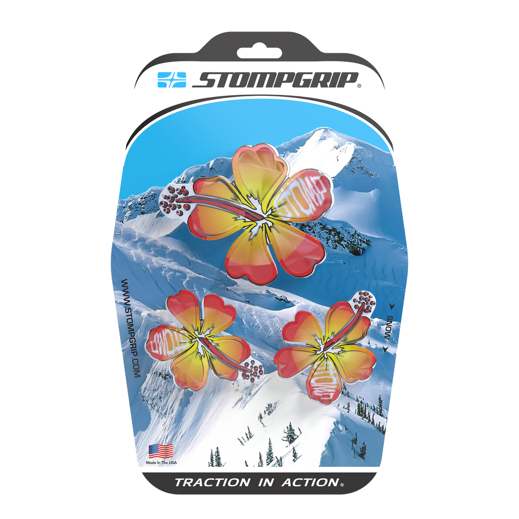 Stompgrip - Hibiscus Stomp Pads : 3D Collection