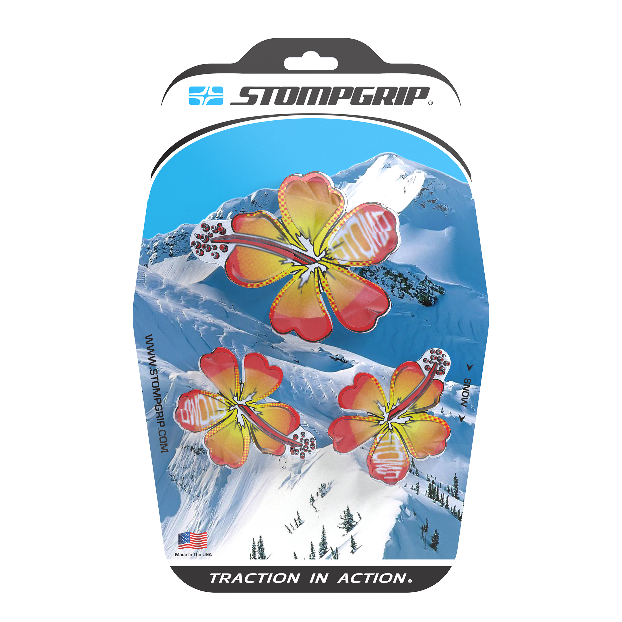Stompgrip - Hibiscus Stomp Pads : 3D Collection