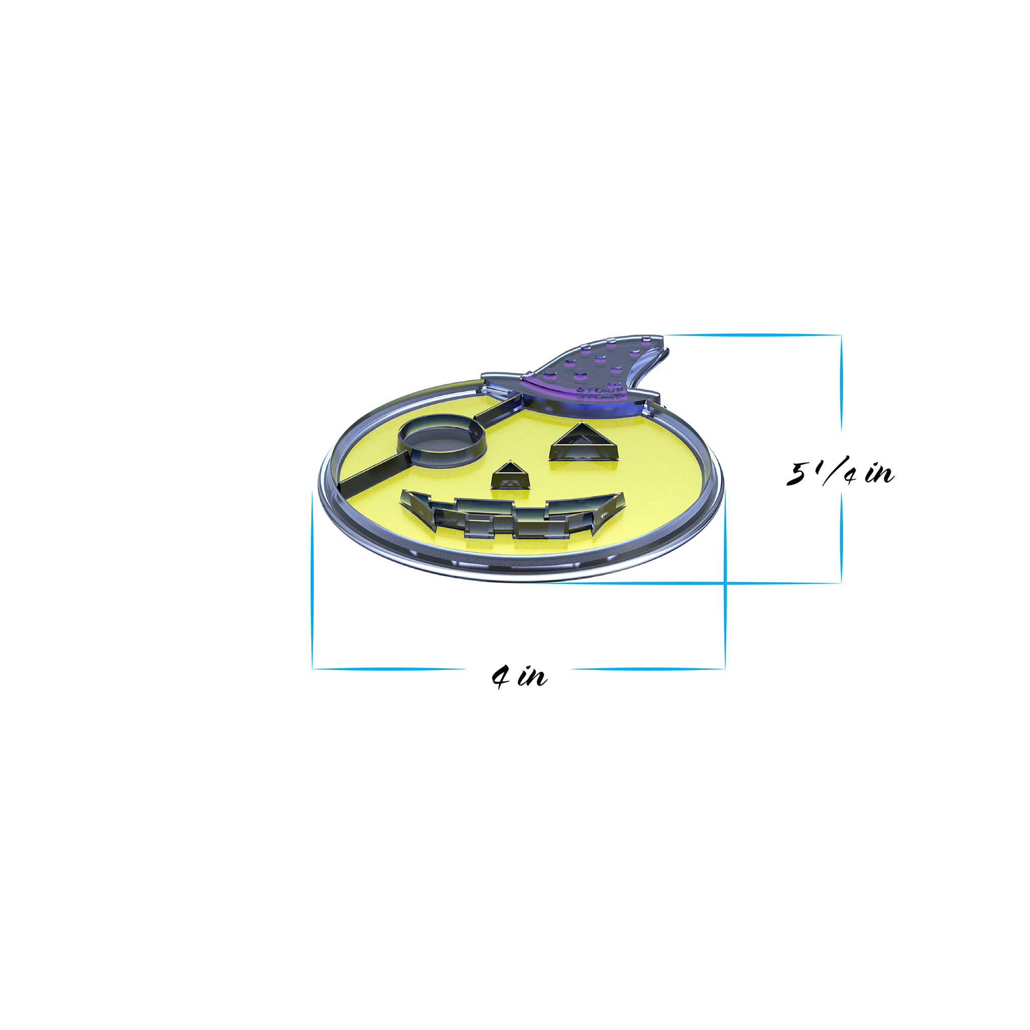 Stompgrip - Jack-O-Lantern Stomp Pad : 3D Collection Stompgrip - Jack-O-Lantern Stomp Pad : 3D Collection