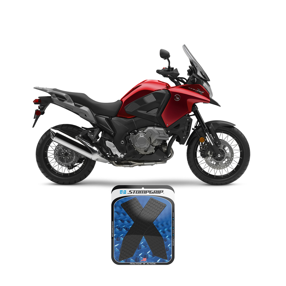 Stompgrip - Honda VFR1200X 10-17 Tank Grips (0135-1)