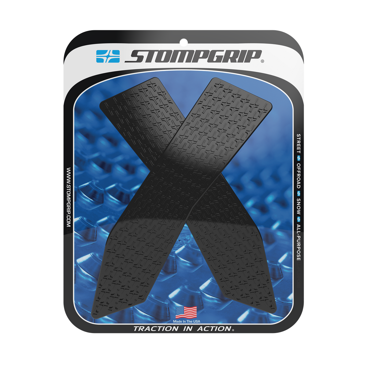 Stompgrip - Honda VFR1200X 10-17 Tank Grips (0135-1)