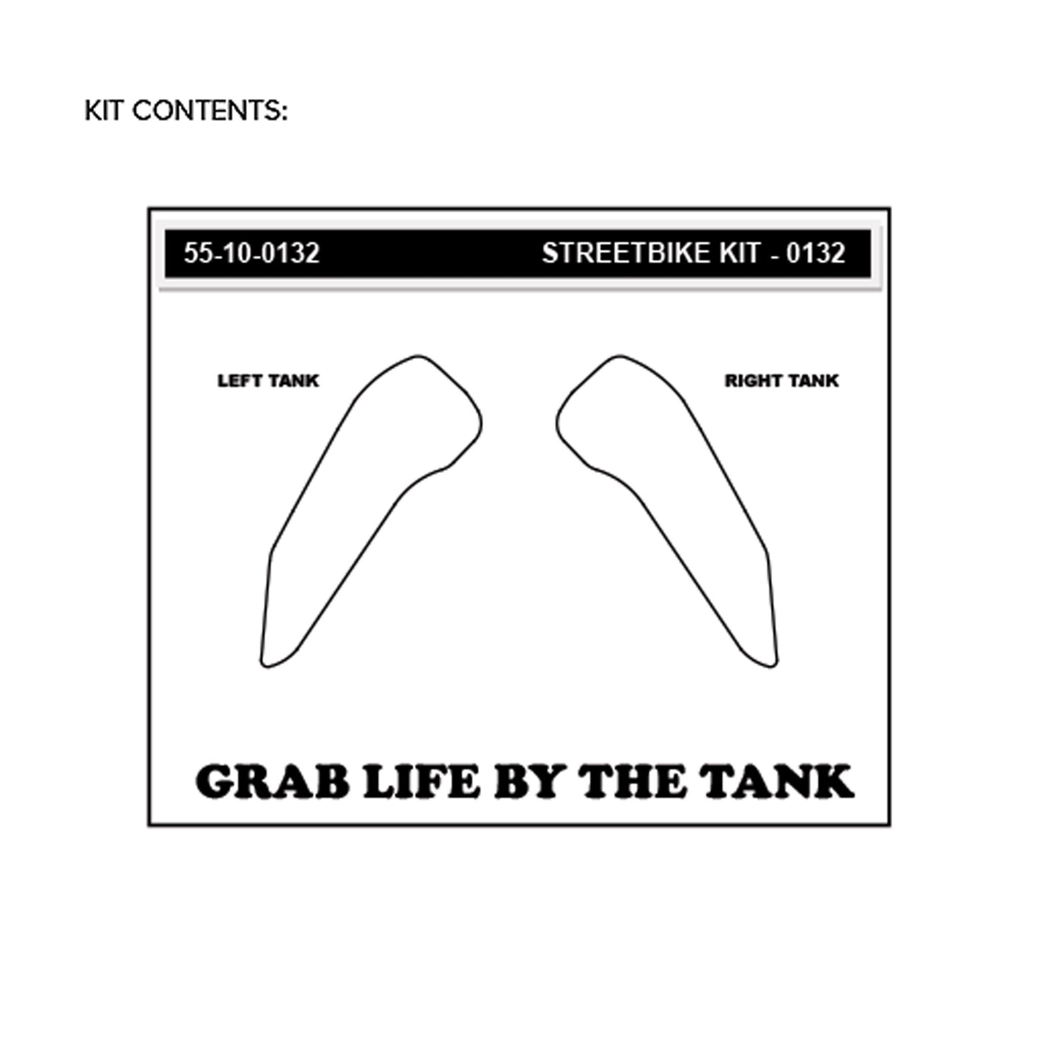 Honda Africa Twin 16-23 Tank Grips (0132) - Stompgrip