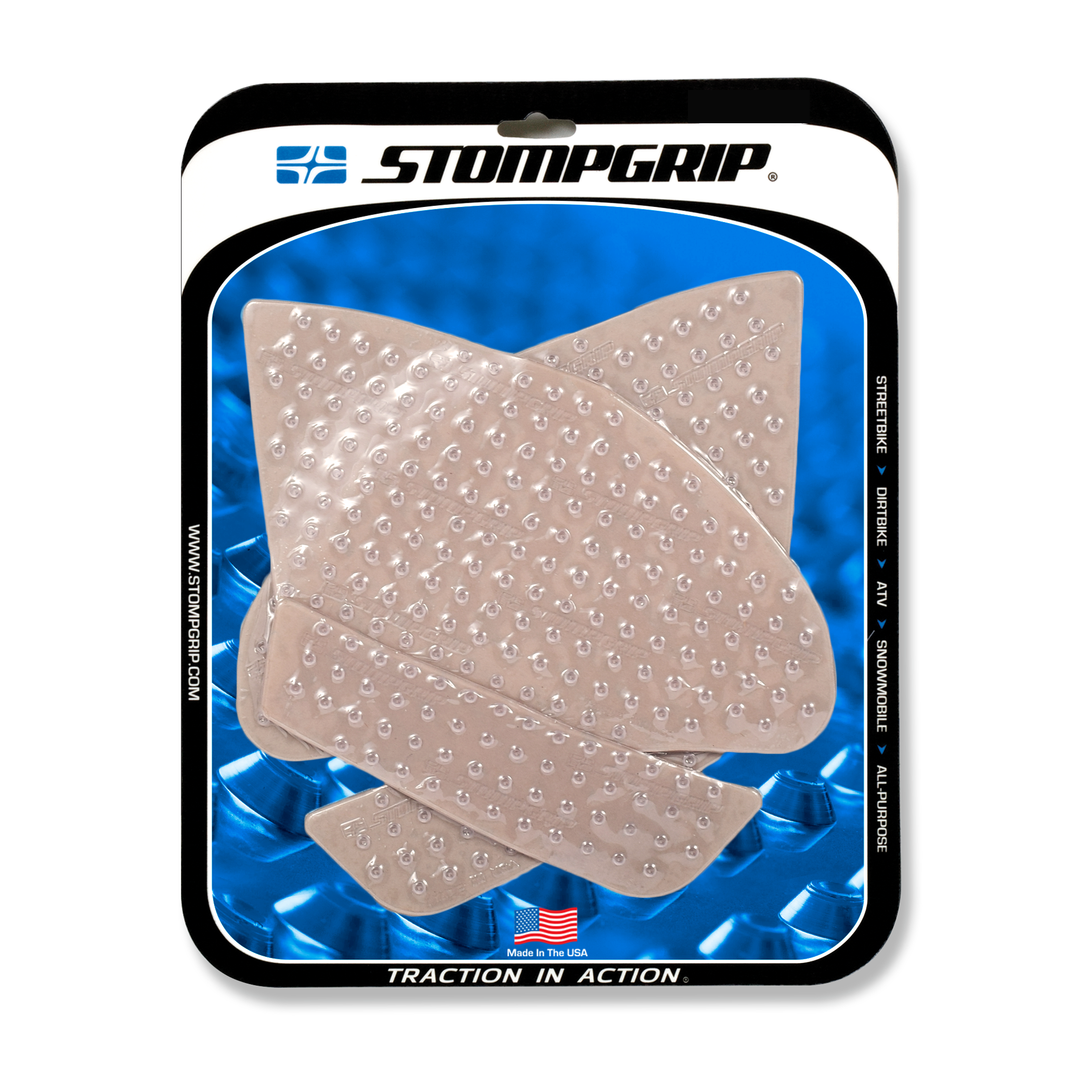 Suzuki GSX-R1000 17-23 Tank Grips (0143) - Stompgrip