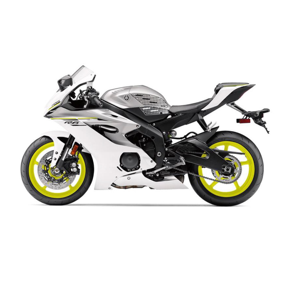 White 2018 R6 Yamaha R6 White